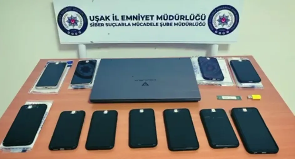Uşak merkezli yasa dışı bahis çetesine ağır darbe