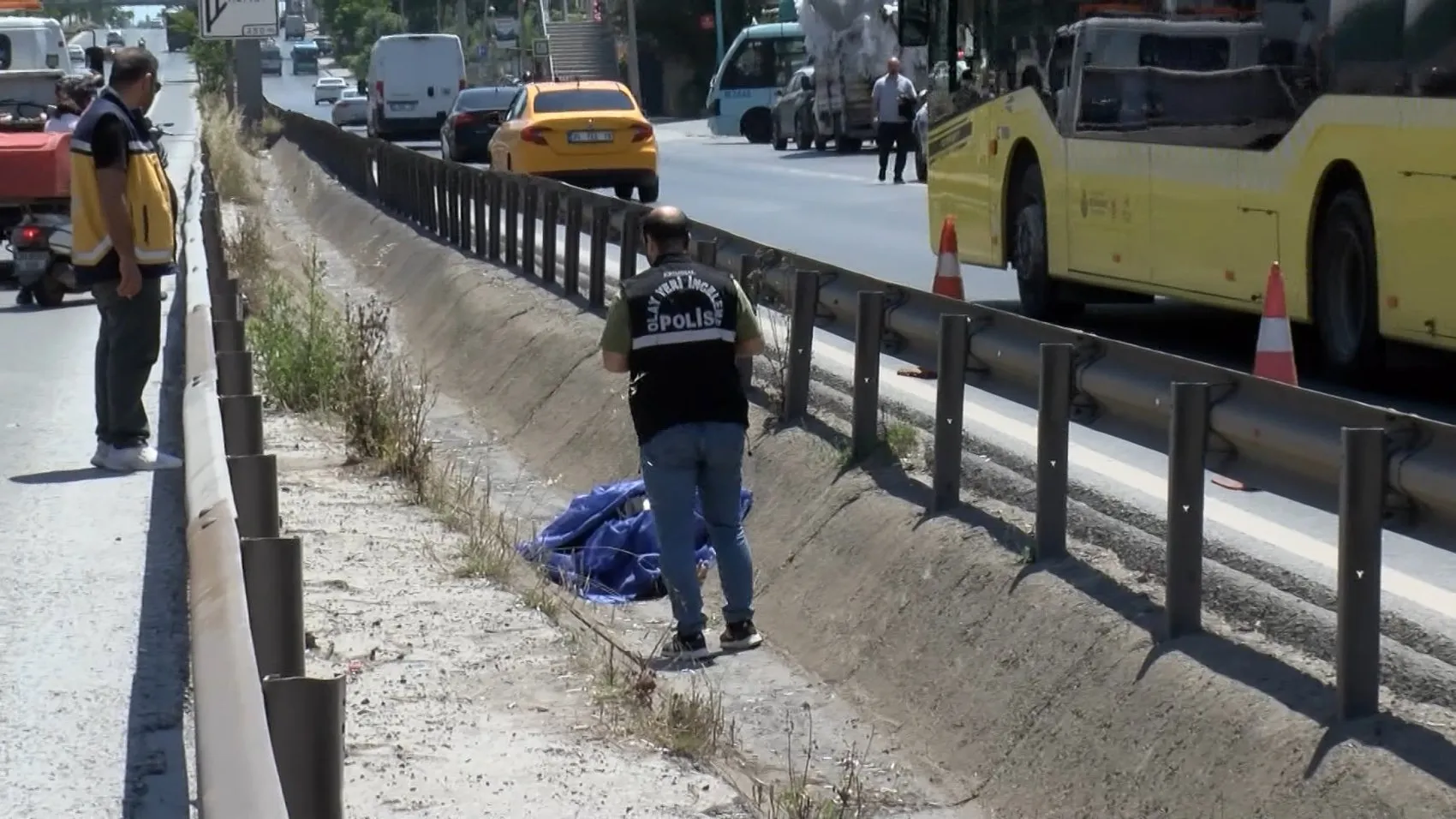 Kartal D-100 karayolunda motosiklet kazası 2 ölü