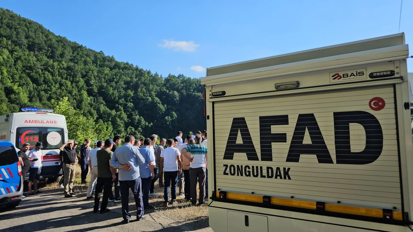 Zonguldak'ta şelale faciası