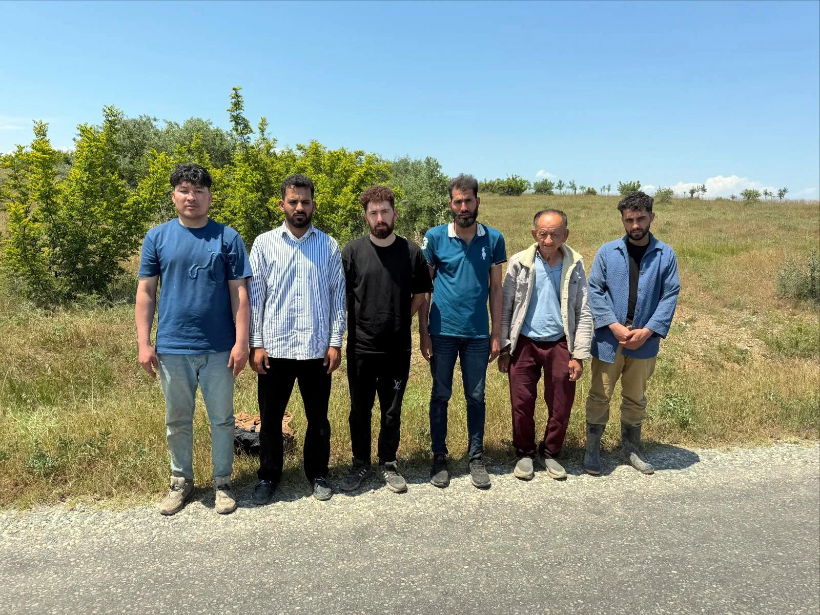 Uzunköprü kırsalında göçmen operasyonu