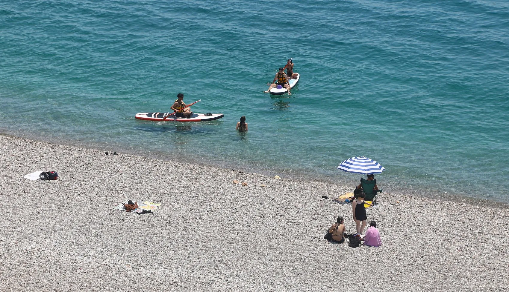 Antalya kavruluyor Hissedilen sıcaklık 47 dereceyi gördü