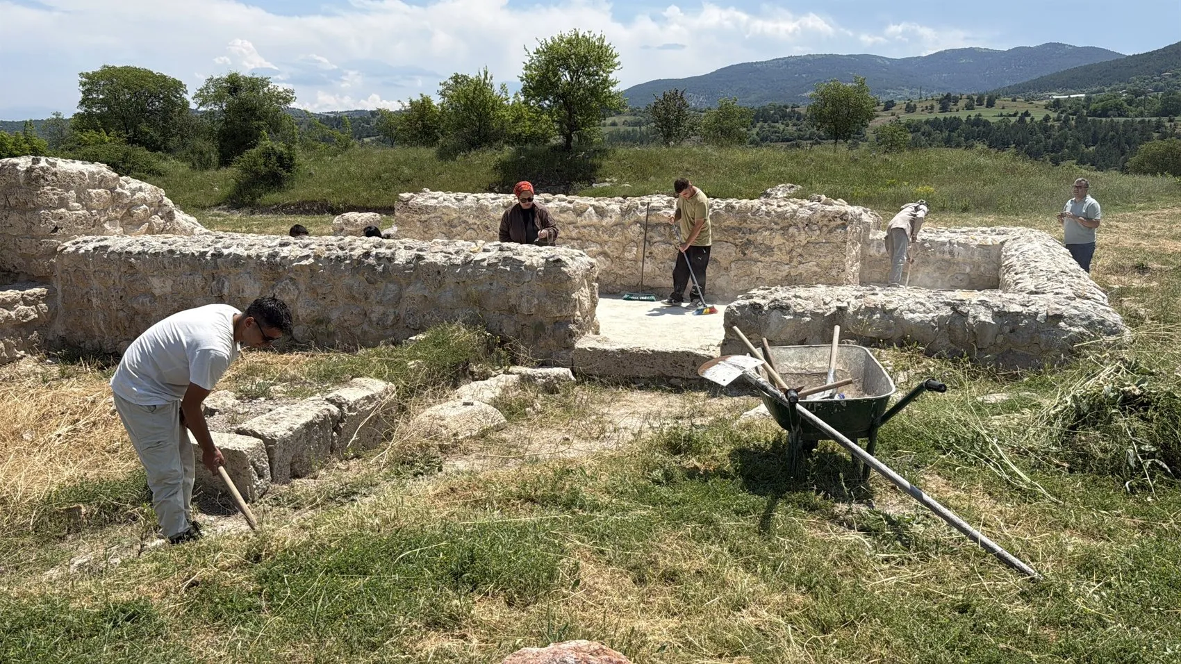 Karadeniz’in Zeugması Hadrianopolis’te yeni kazı sezonu açıldı