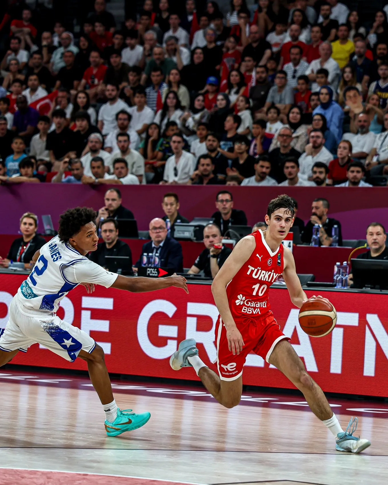 Genç basketbolcularımız Dünya Kupası’nda grubu zirvede bitirdi