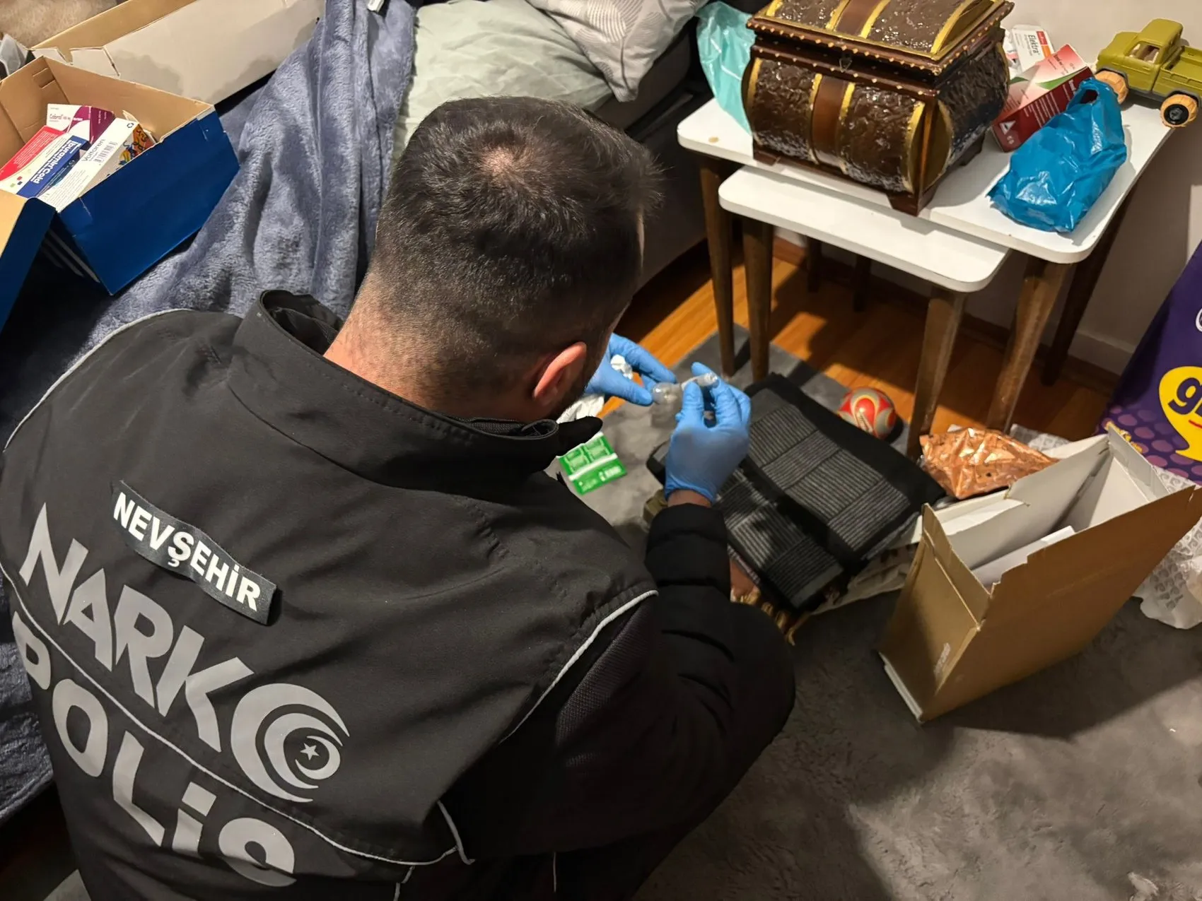 Nevşehir polisi düğmeye bastı 8 kişi gözaltına alındı