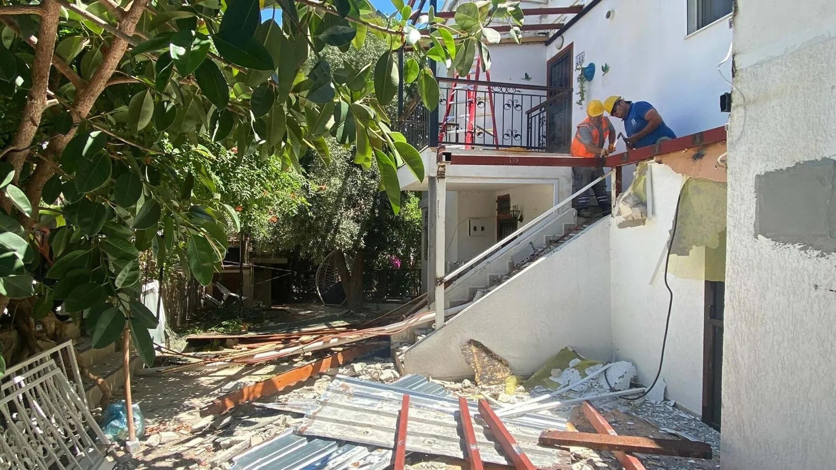 Bodrum’da kaçak yapılaşmaya karşı yıkım mesaisi hız kesmiyor