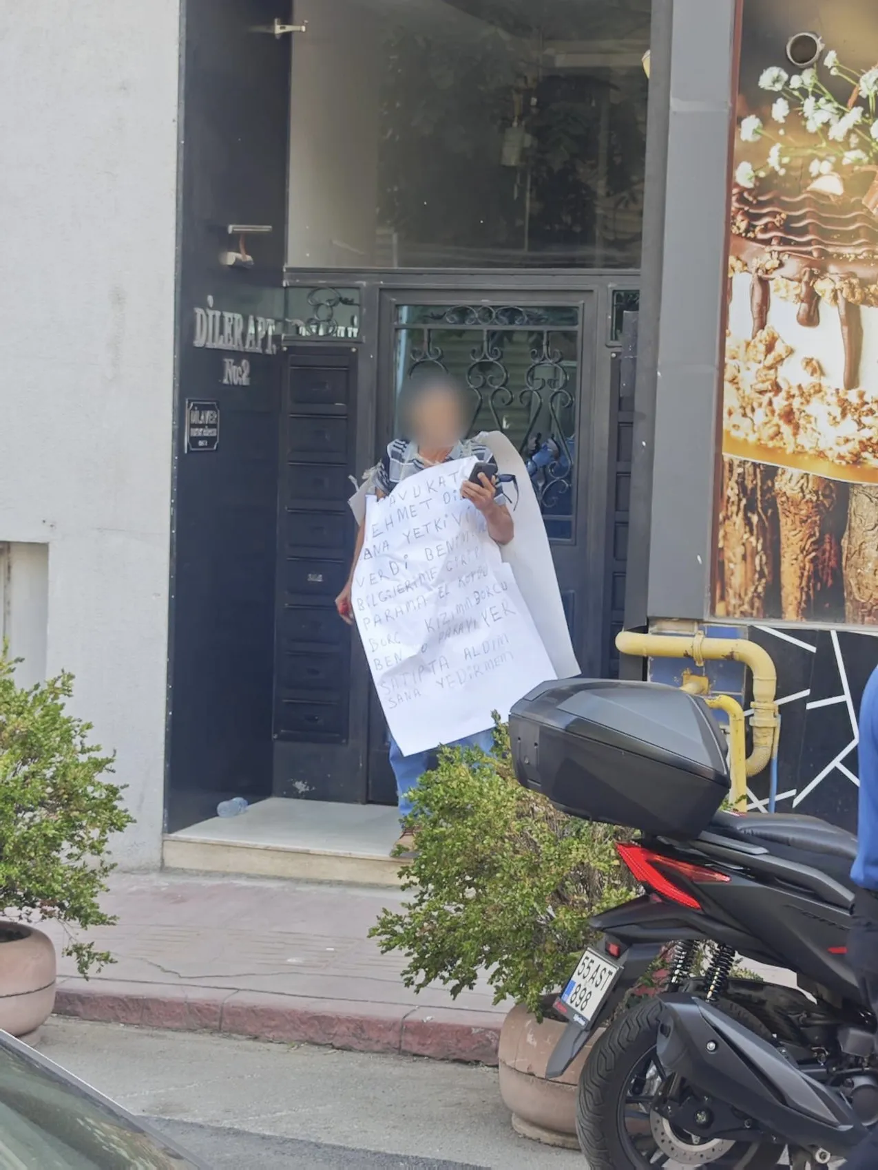Samsun'da haciz şoku yaşayan adam sokağı birbirine kattı