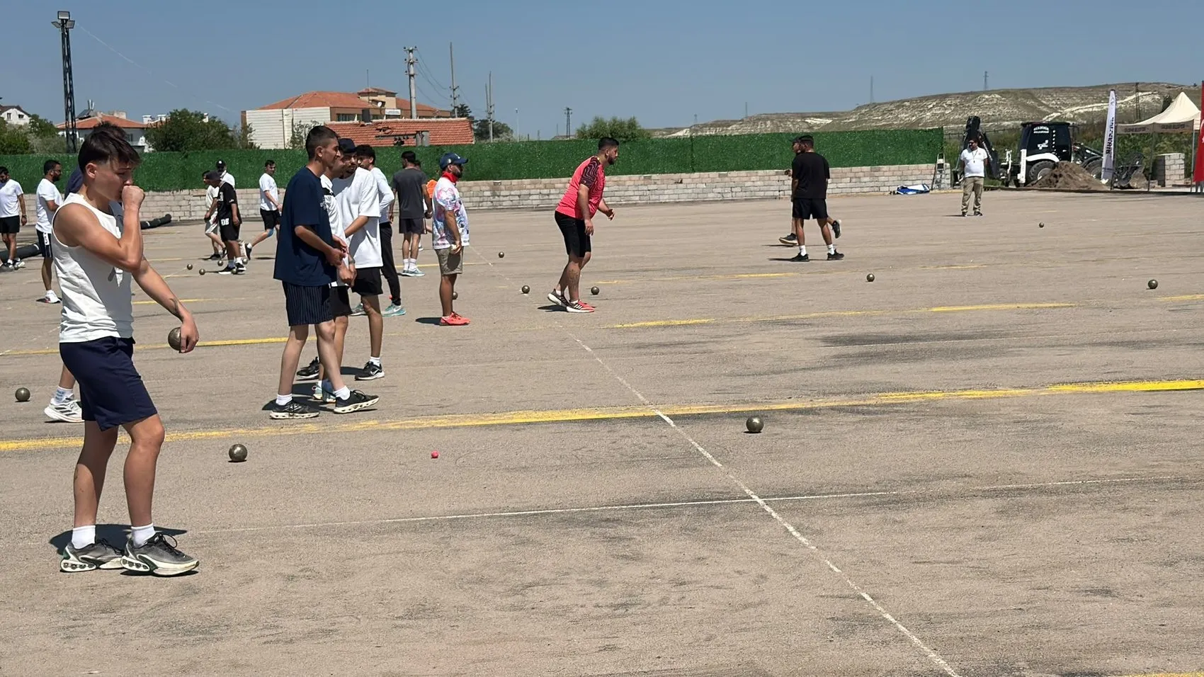 Nevşehir 350 sporcunun katıldığı büyük bocce şampiyonasına ev sahipliği yapıyor