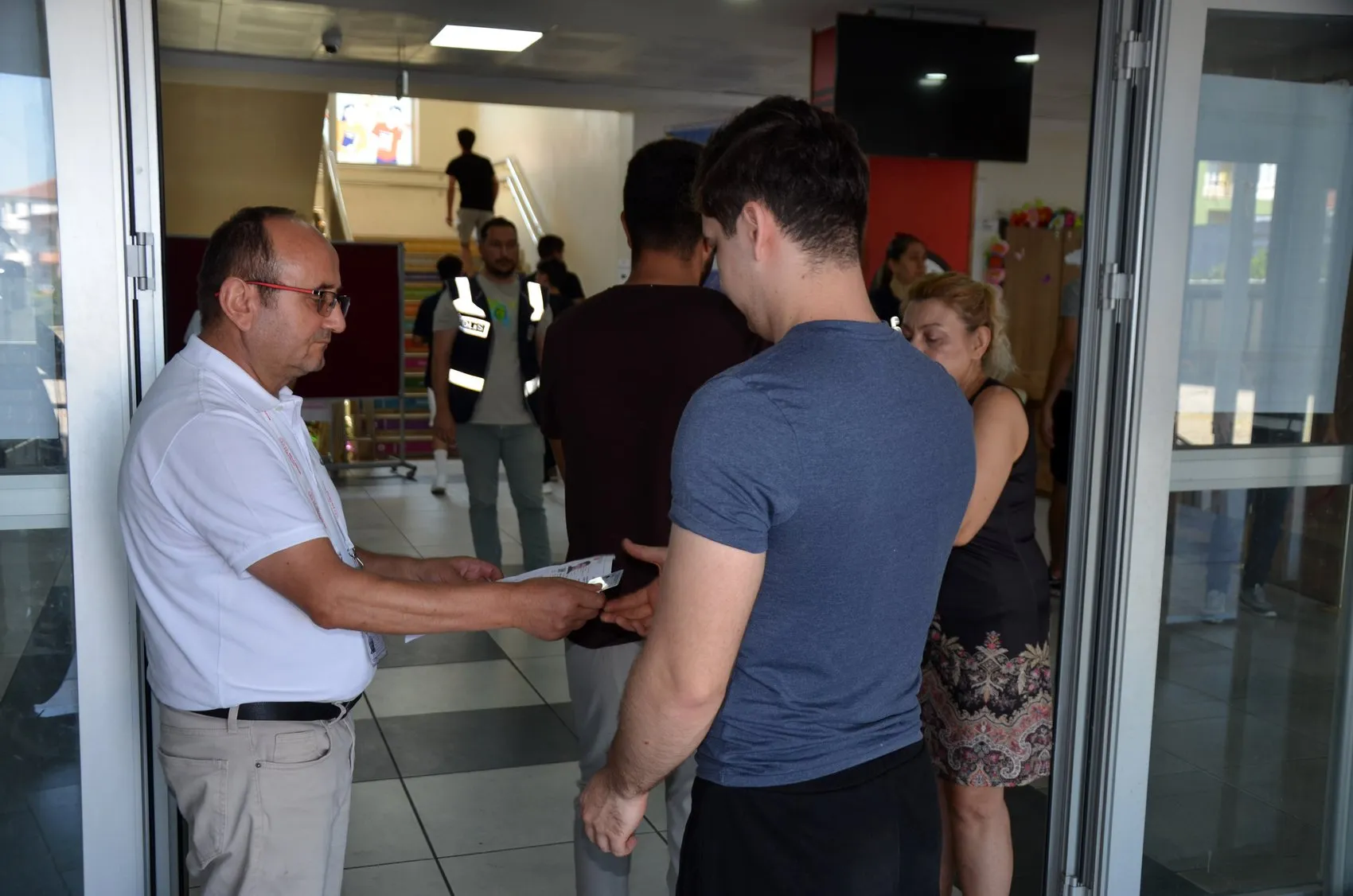 Sınav kapısında son saniye telaşı