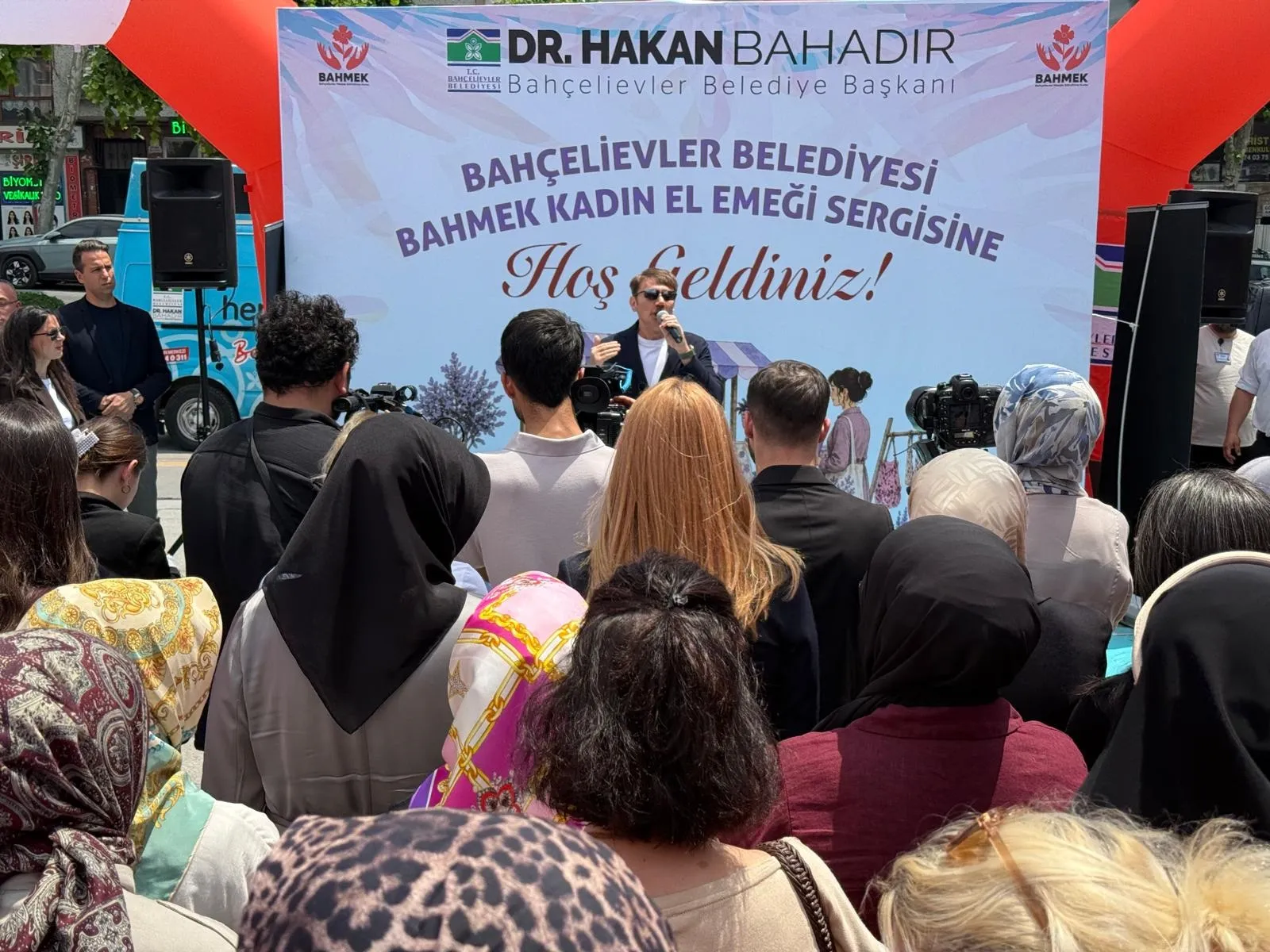 Bahçelievler’de kadınlar yıl boyunca ürettiklerini vitrine çıkardı
