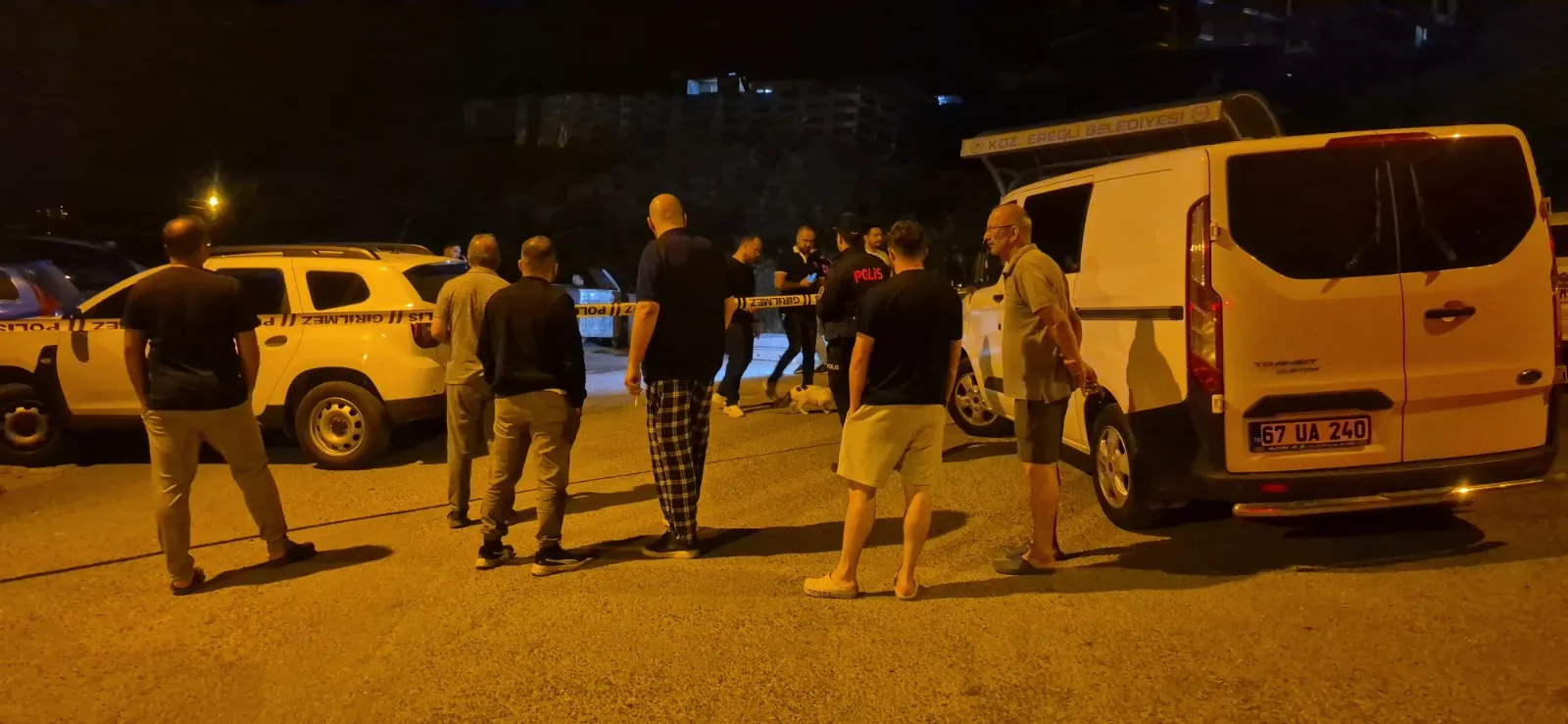 Ereğli sokaklarında gece yarısı silahlı saldırı dehşeti