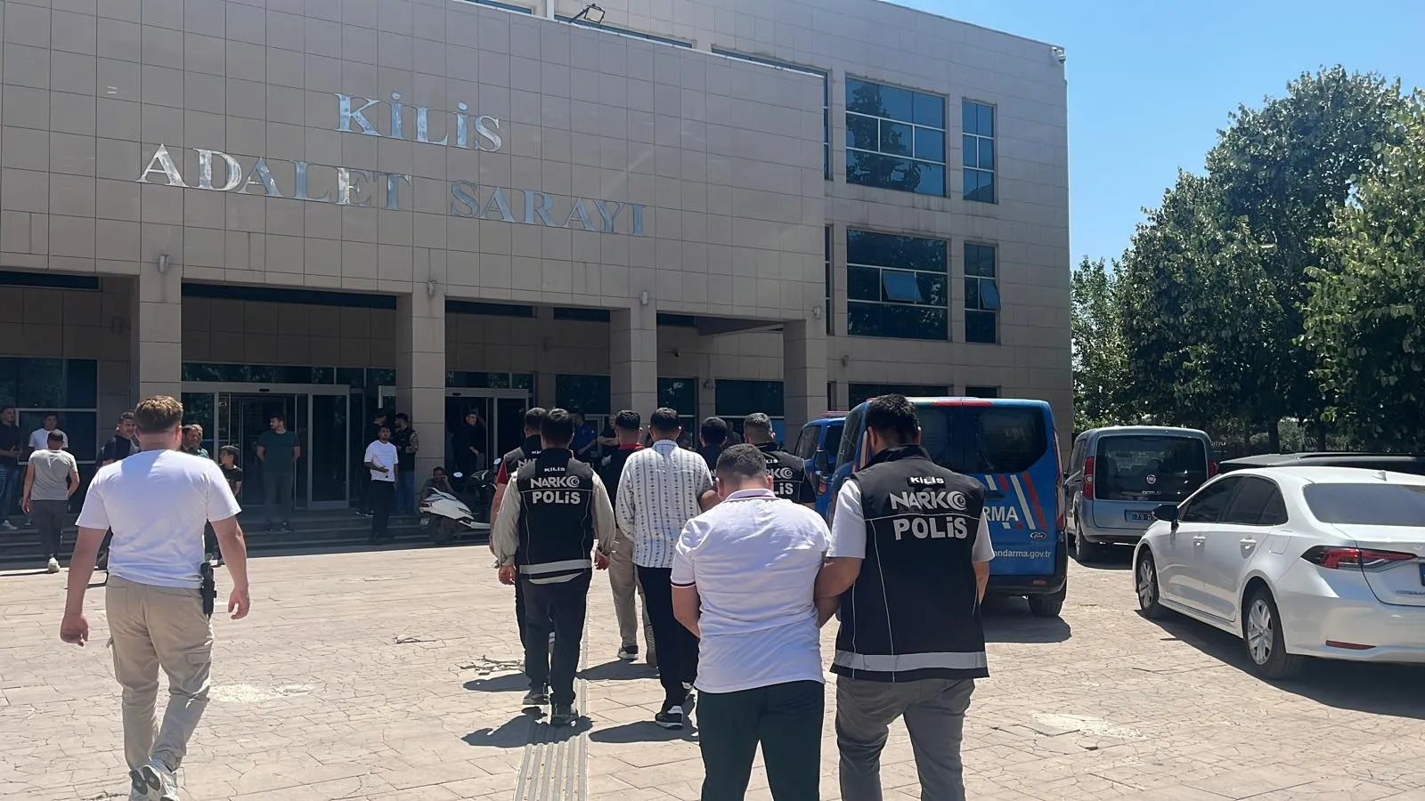 Kilis polisinde büyük narkotik operasyonu