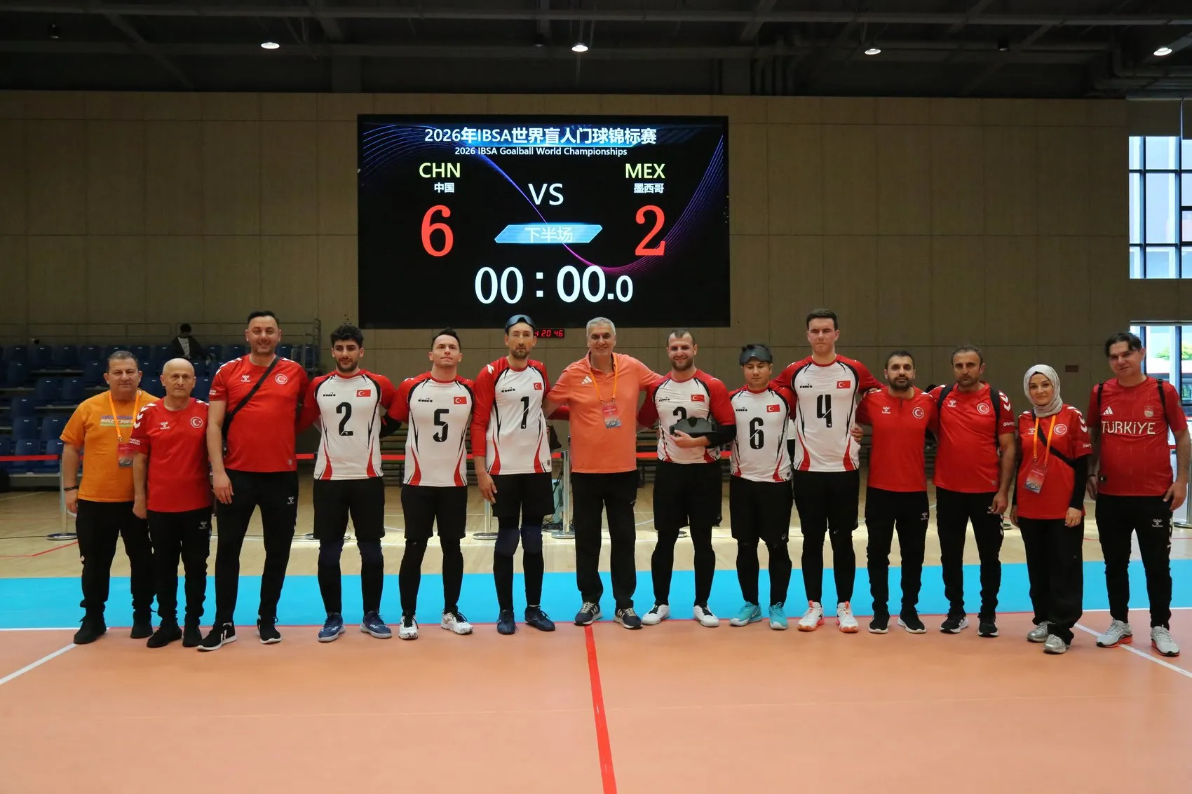 Milli takımlarımız Goalball Dünya Şampiyonası'nda fırtına gibi esiyor