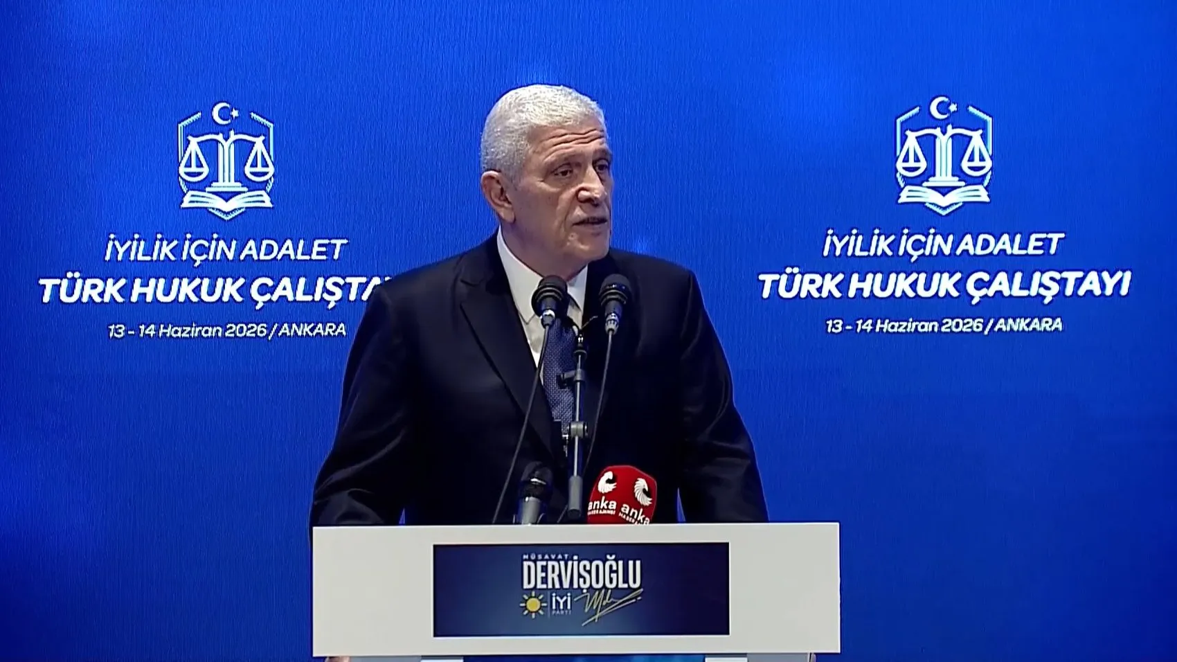 Dervişoğlu'ndan hukuk çıkışı Rekabet mahkemede değil sandıkta biter