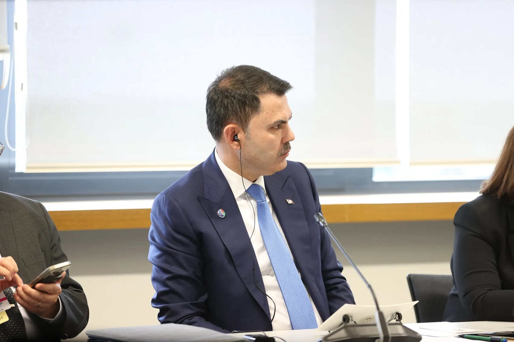 Murat Kurum iklim zirvesi yolunda kritik temaslarda bulundu
