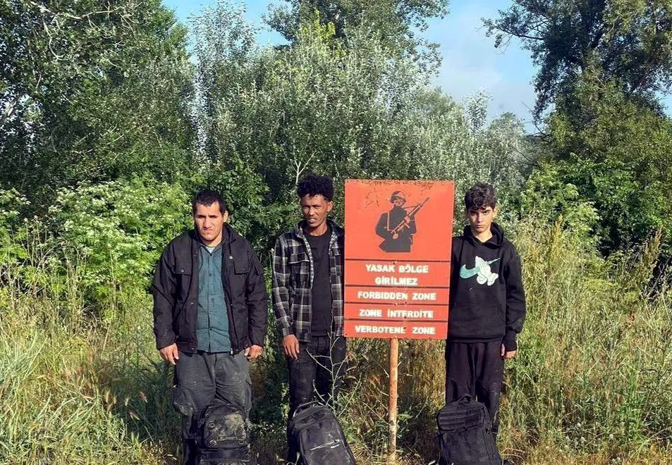 Uzunköprü kırsalında göçmen operasyonu