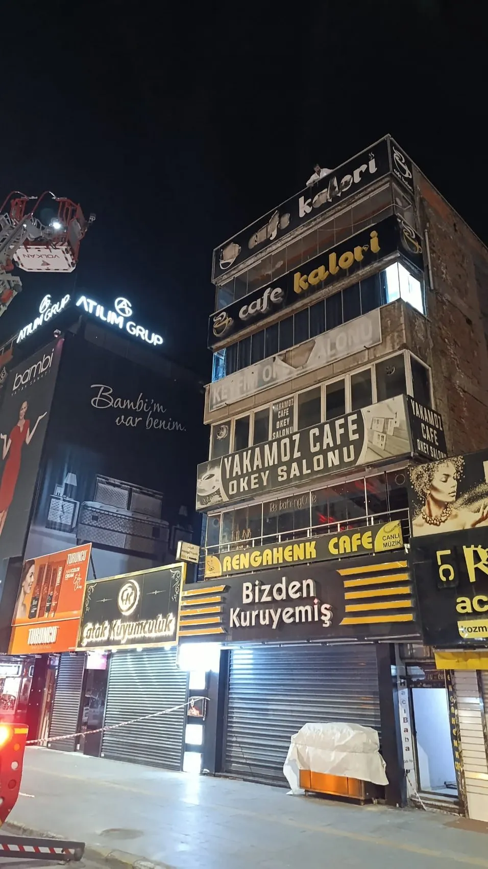 Van'ın kalbinde korku dolu anlar