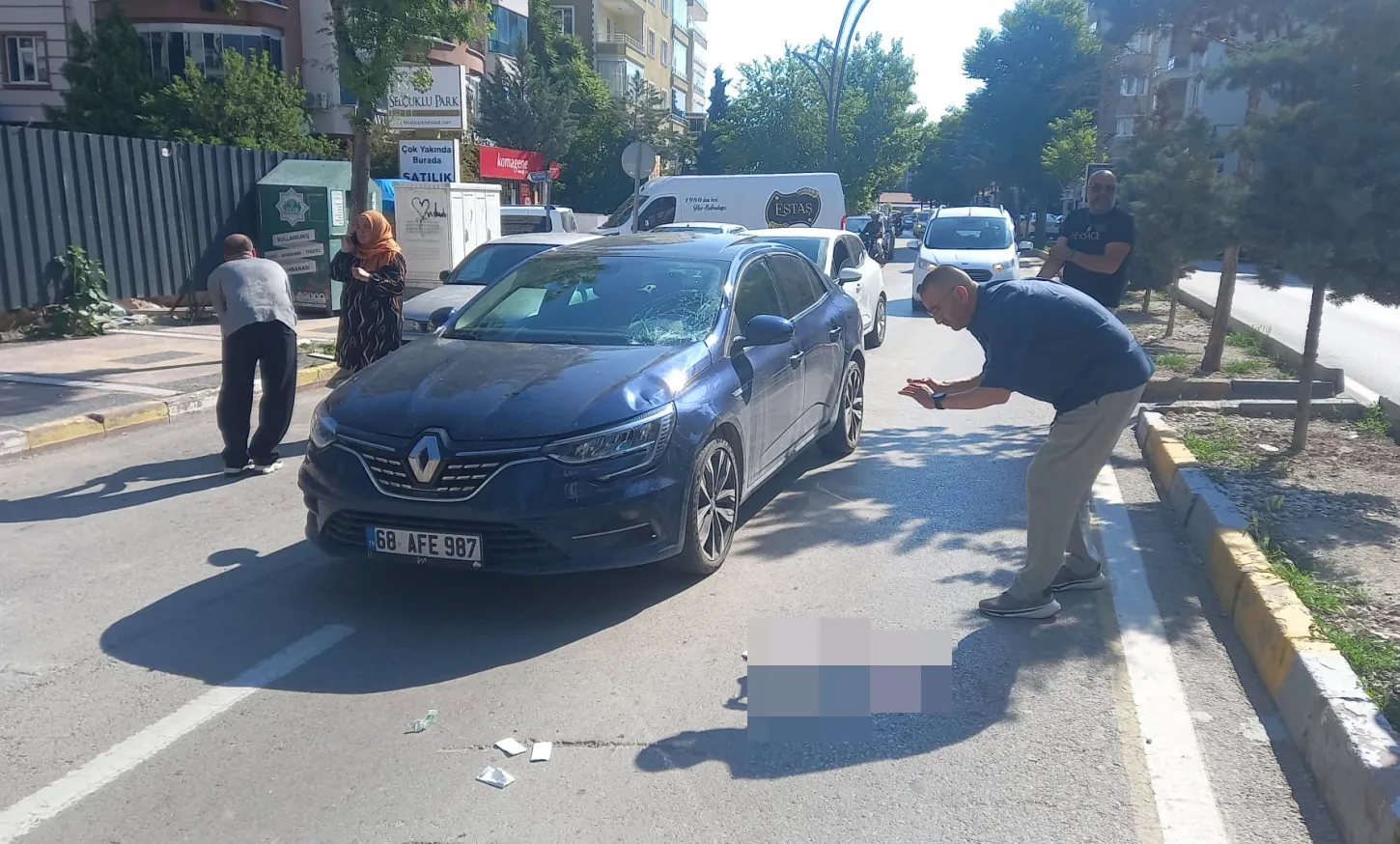 Aksaray’da mesai bitimi yardıma koştu
