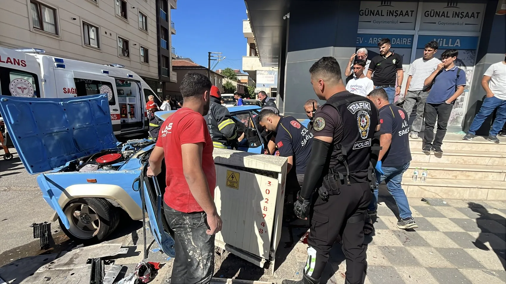 Darıca'daki feci kazada sürücü hayatını kaybetti