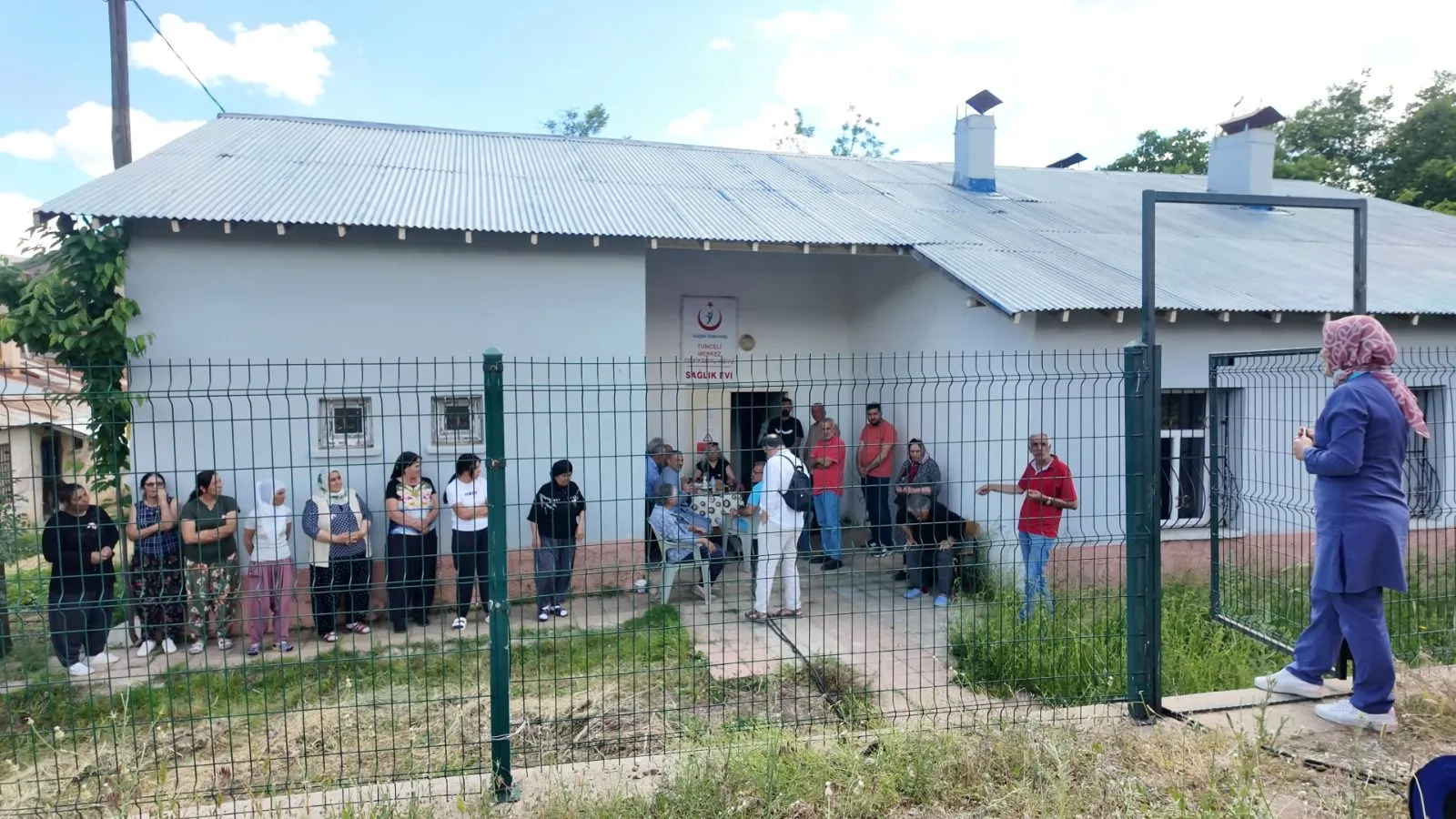Tunceli'de kanser taraması köylünün ayağına geldi