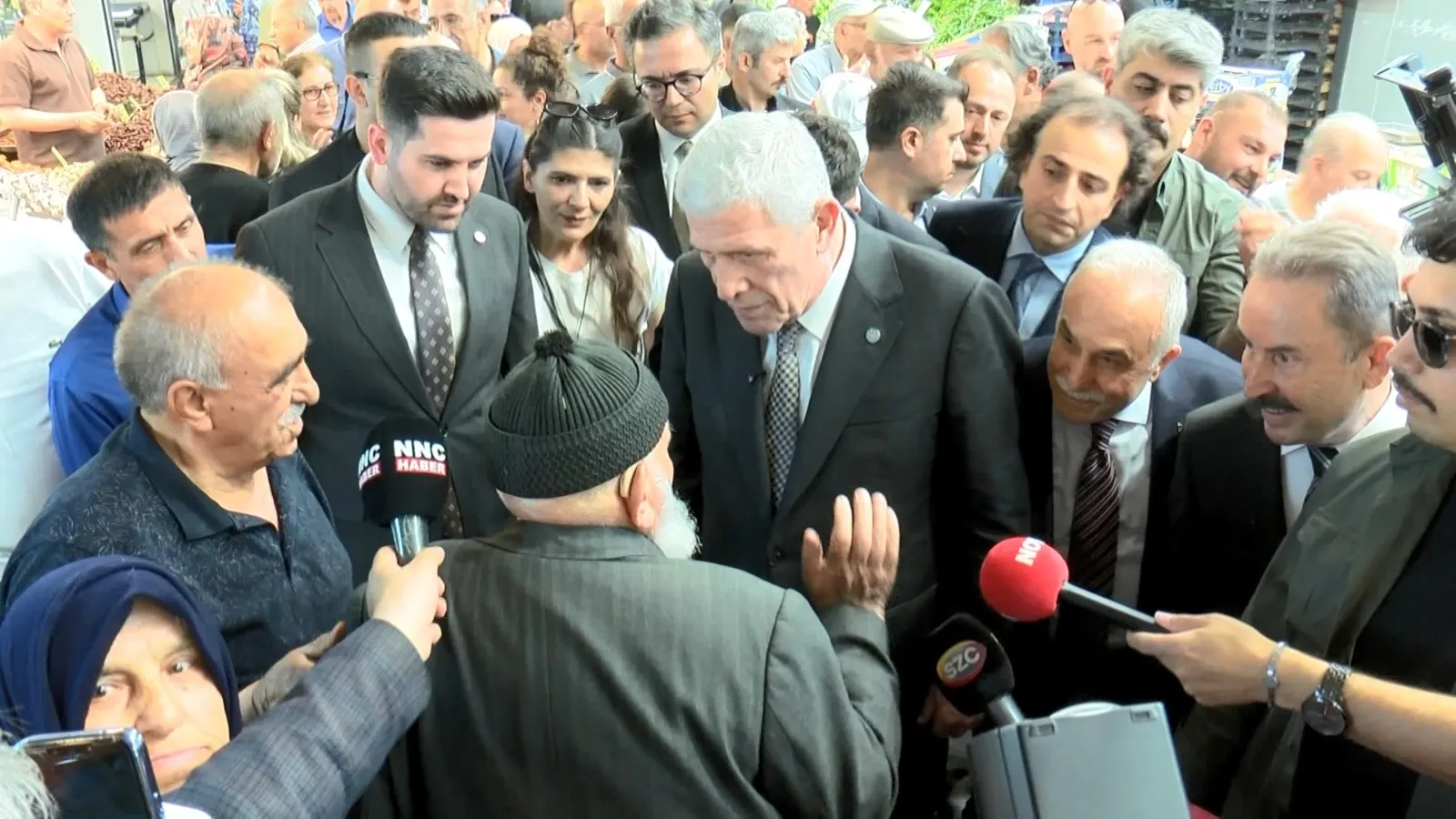 Dervişoğlu esnaf ziyaretinde hayat pahalılığını işaret etti
