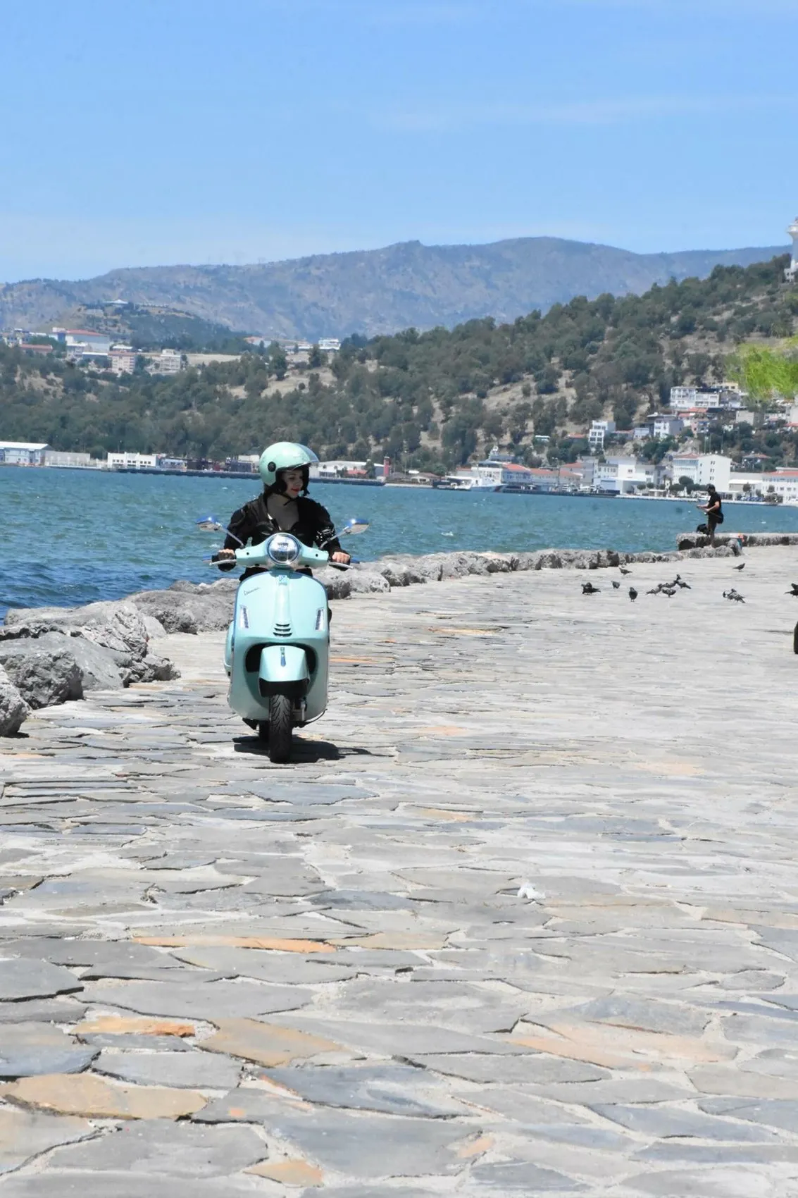 İzmirli mübaşir motosikletiyle Roma yoluna çıkıyor