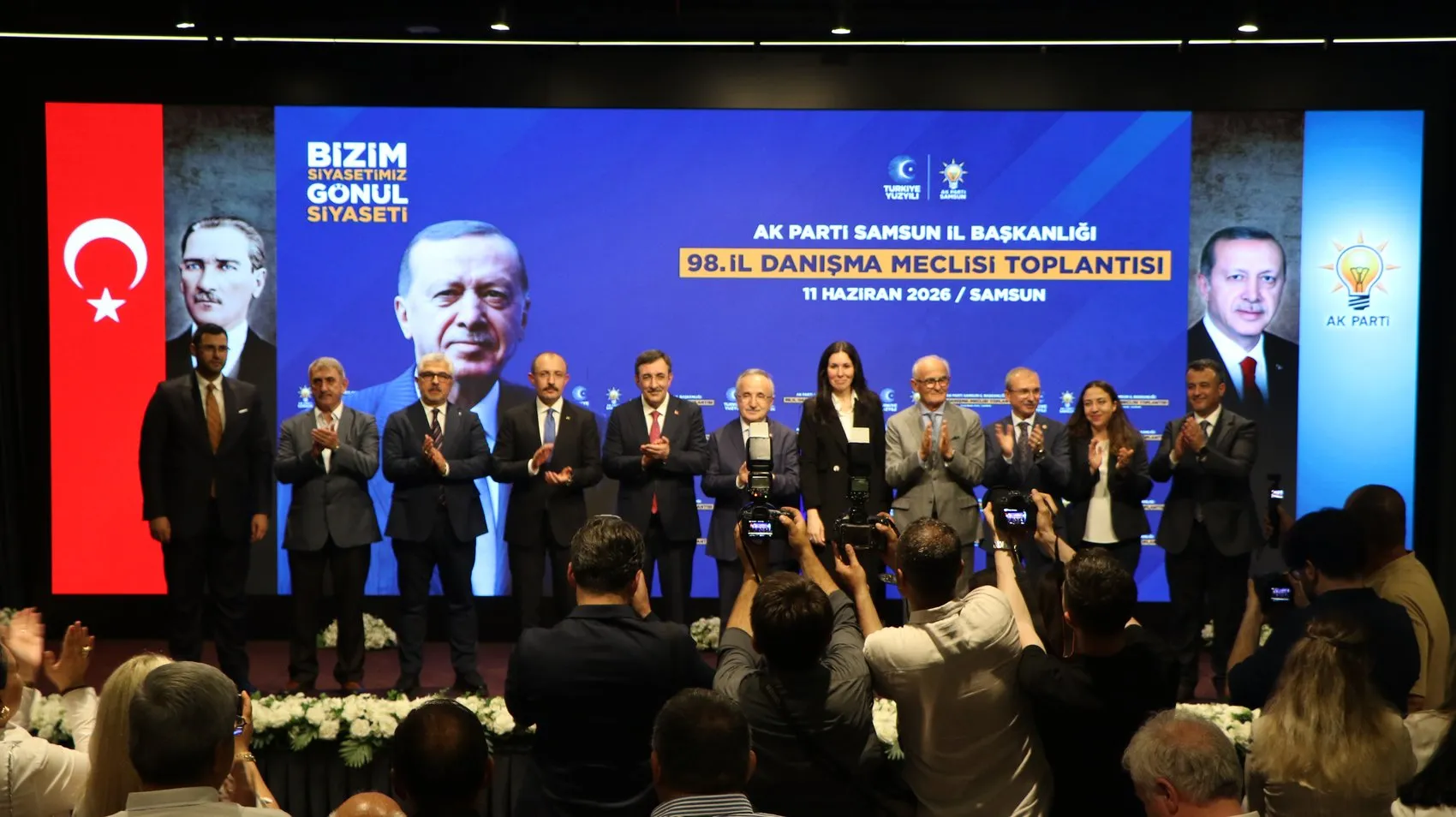 Cevdet Yılmaz Samsun’da Türkiye’nin ekonomik büyüme rakamlarını paylaştı