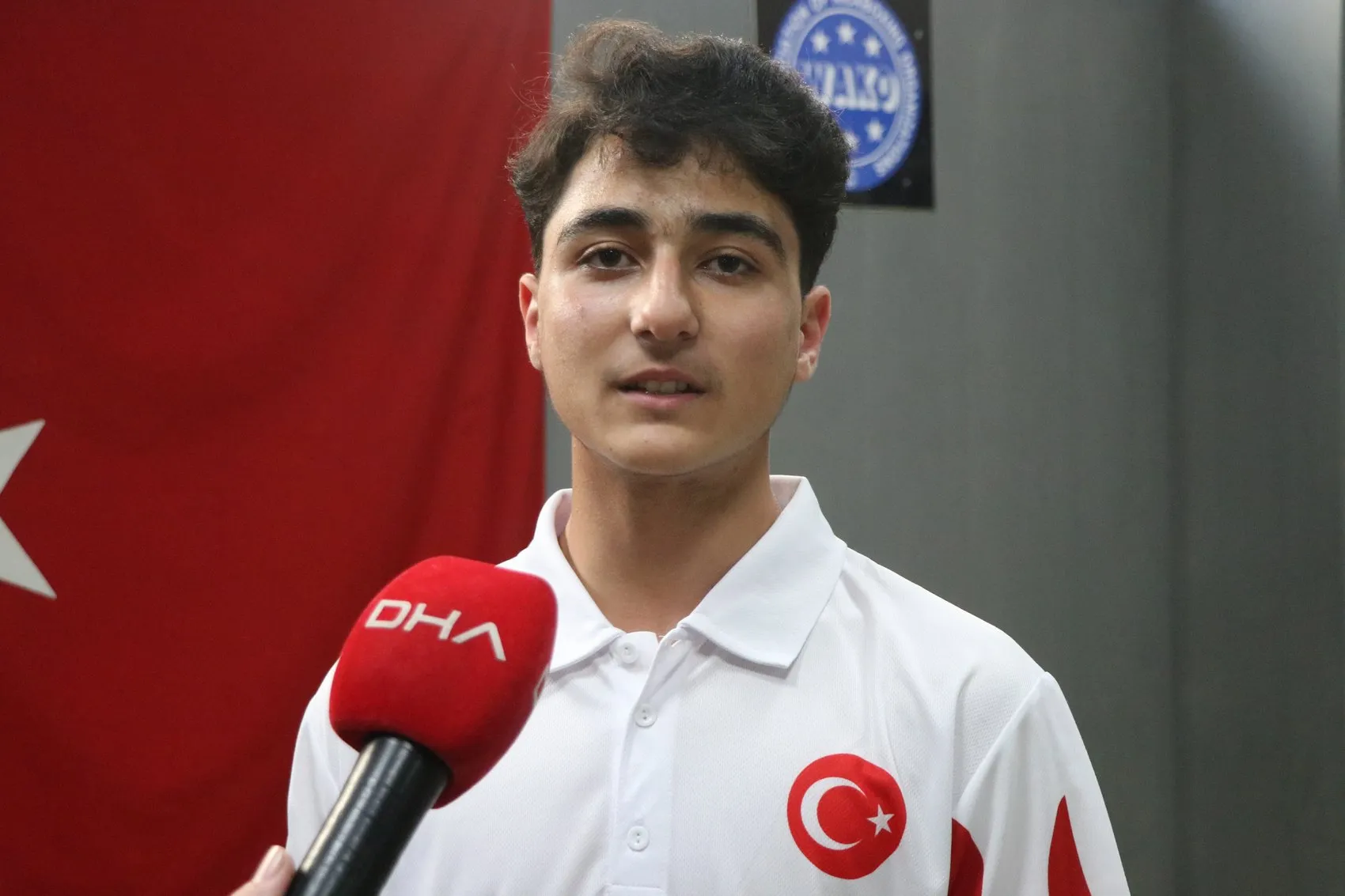Kayserili genç sporcu dünya kupasında altın madalyayı kaptı