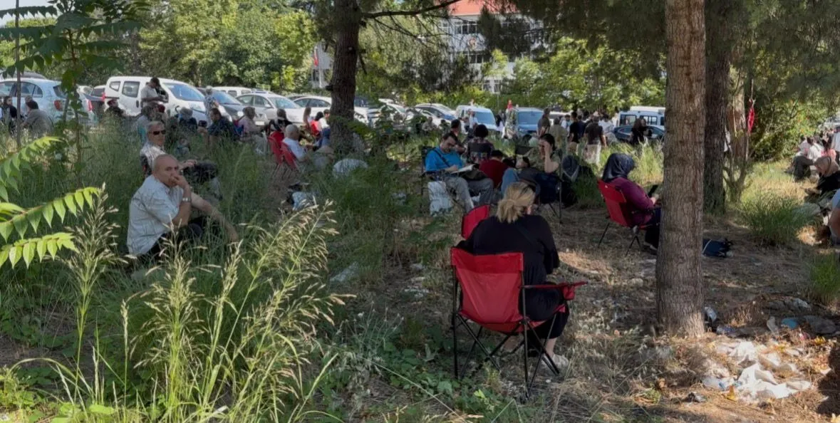 Bursa'da bir aday YKS kapısından saniyelerle döndü