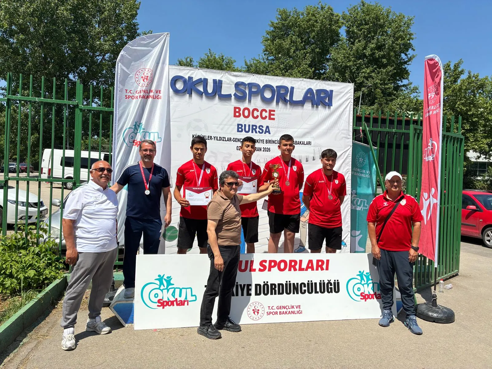 Samsunsporlu gençler boccede Türkiye’ye ambargo koydu