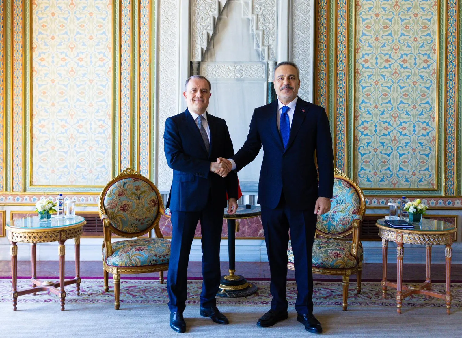 Hakan Fidan ve Bayramov İstanbul'da bir araya geldi