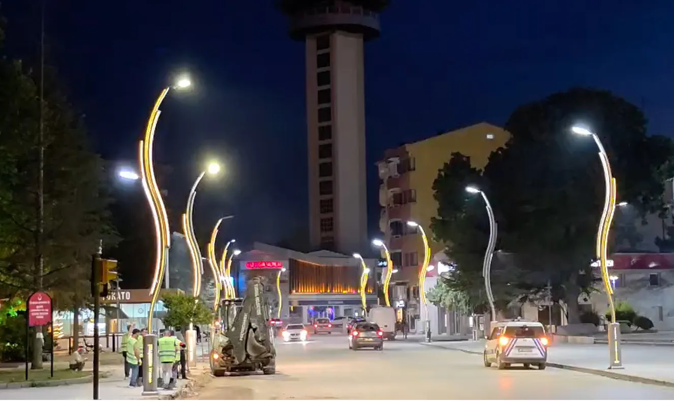 Turhal'da sel korkusu bitti dev setler sökülüyor