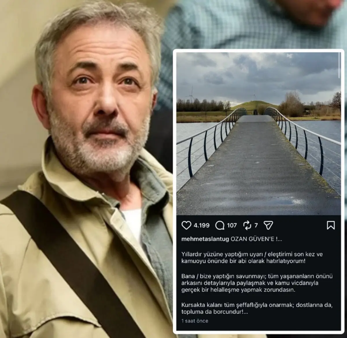 Mehmet Aslantuğ tepkiler sonrası Ozan Güven e seslendi! "Son kez hatırlatıyorum" 2