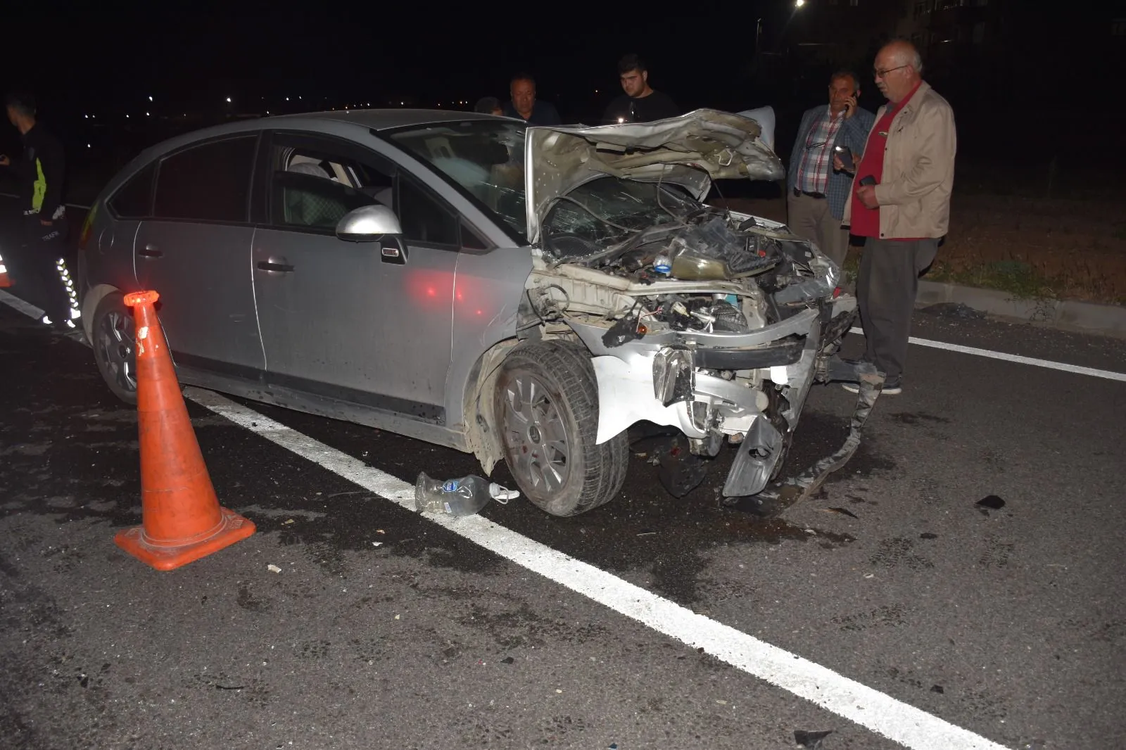 Kırıkkale yolunda zincirleme kaza 6 kişi yaralandı