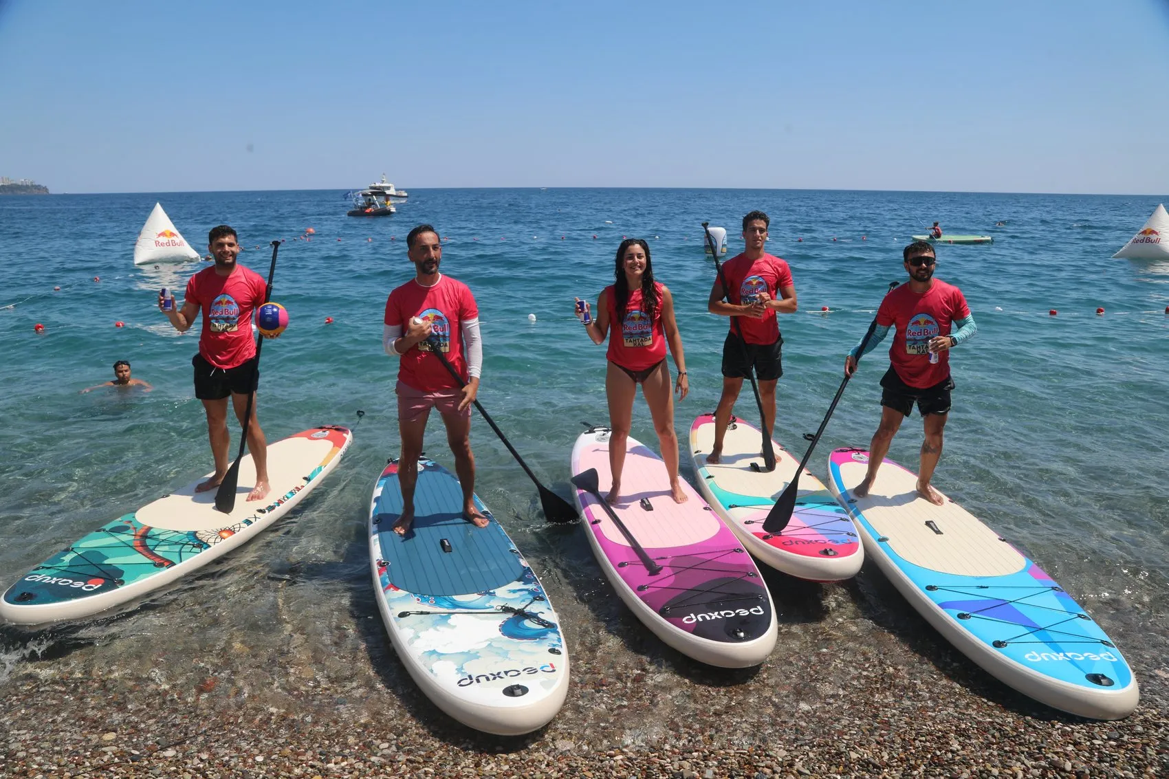 Antalya kıyılarında heyecan dolu SUP turnuvası