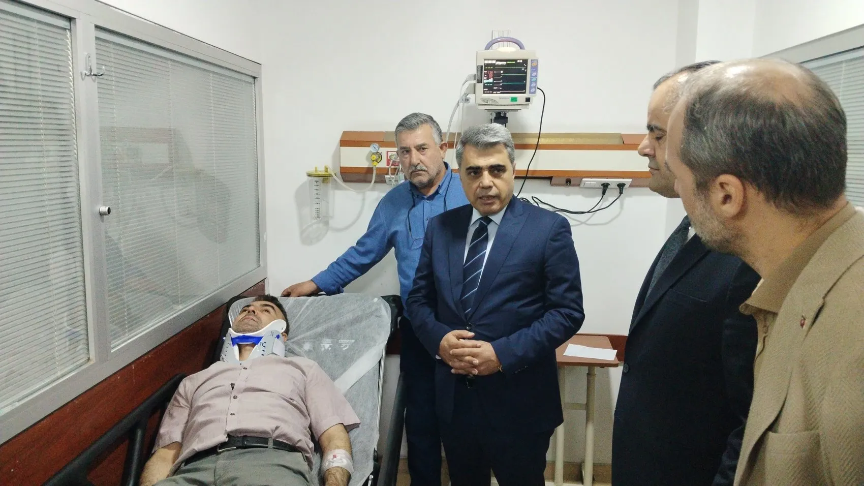 Kırşehir'de işçi servisleri çarpıştı 42 kişi hastanelik oldu