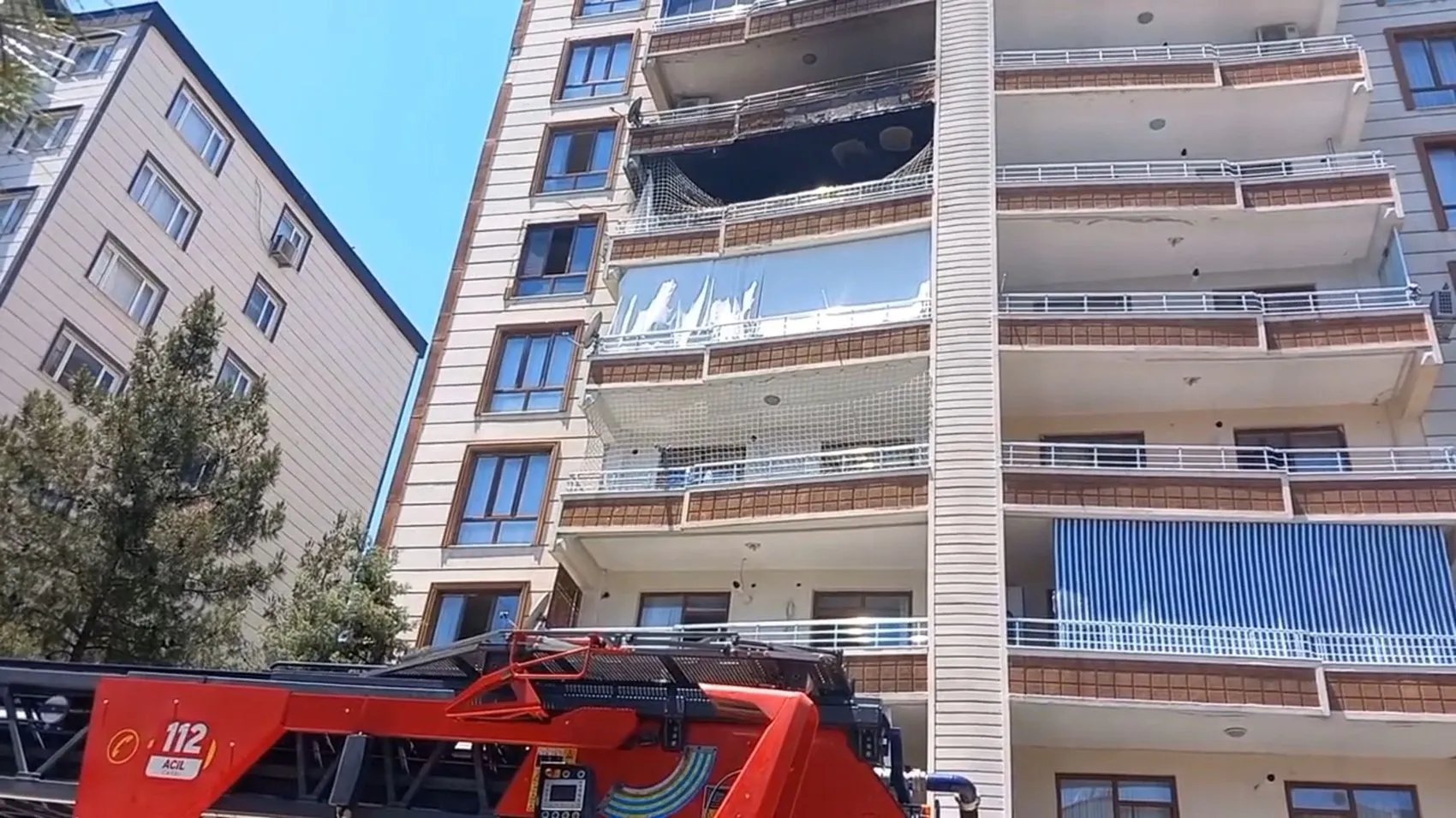 Diyarbakır Bağlar'da bir evde yangın paniği yaşandı
