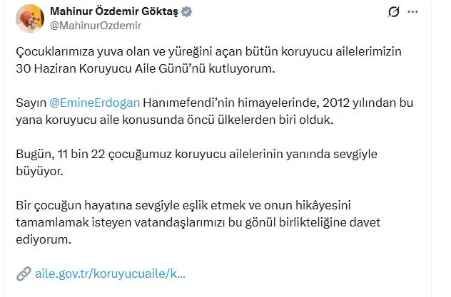 Koruyucu aile sisteminde 11 bini aşkın çocuk sıcak yuvaya kavuştu
