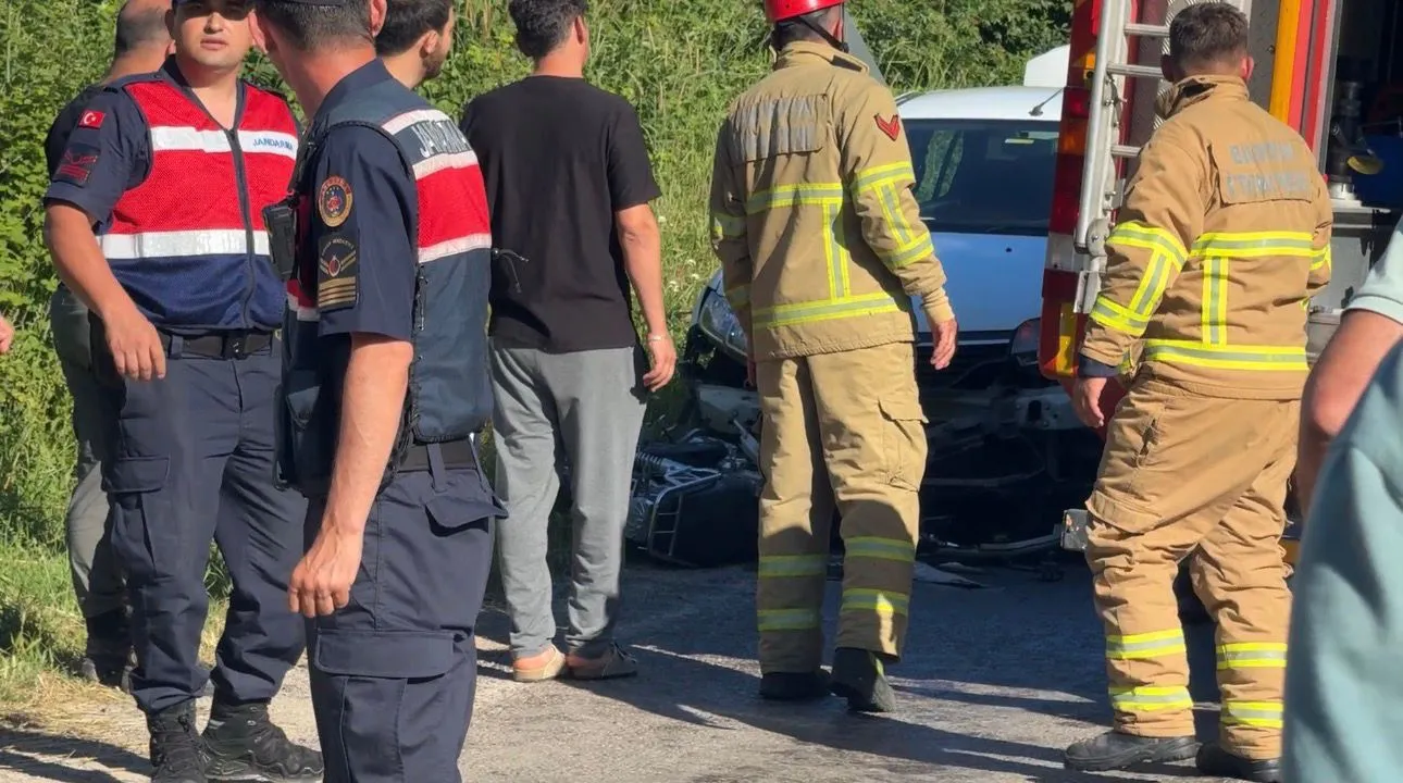 Bartın'da motosiklet kazası 19 yaşındaki genç hayatını kaybetti