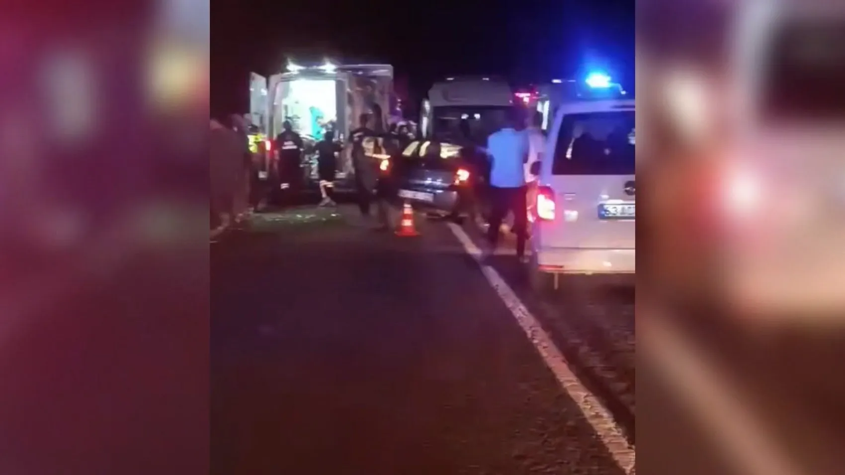 Şanlıurfa Birecik yolunda korkunç kaza 2 can kaybı