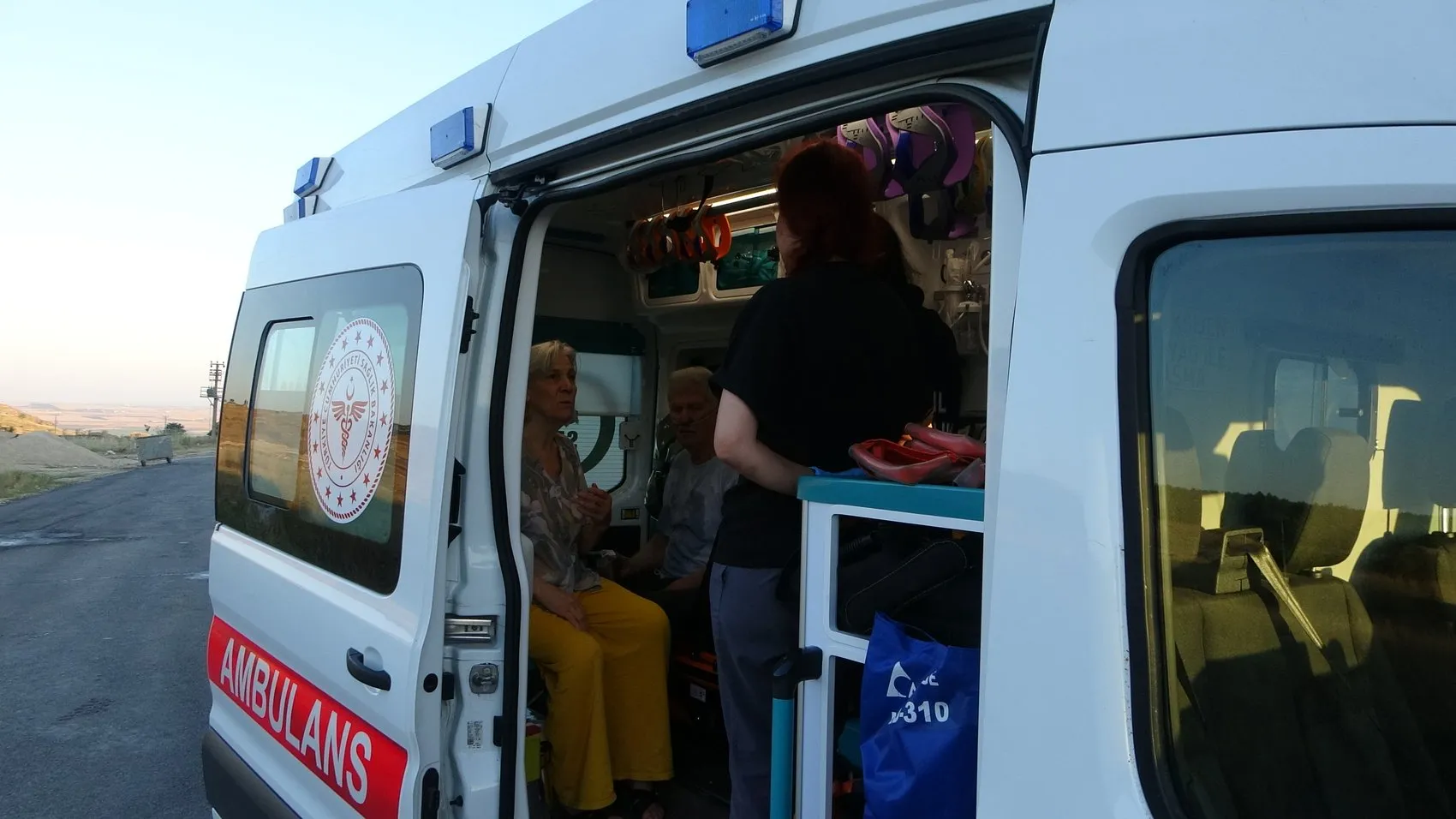 Edirne’de mutfak yangınını son anda fark ettiler
