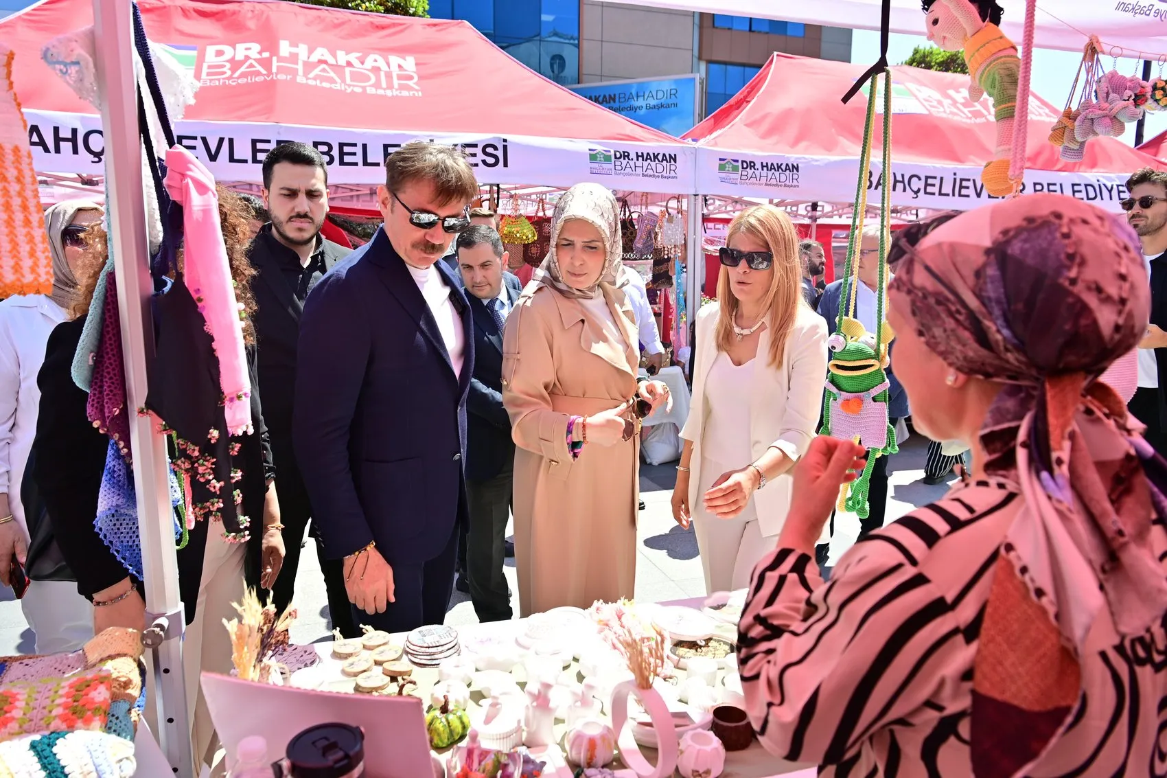 Bahçelievler'de kadınlar el emeği ürünlerini görücüye çıkardı