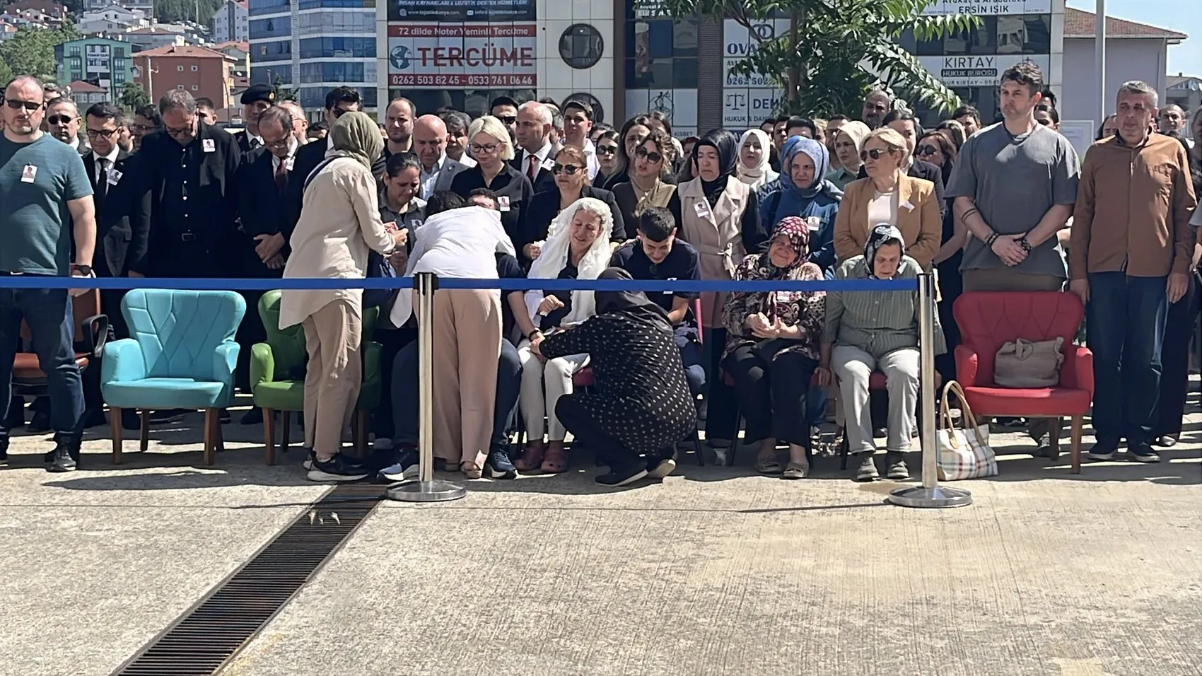 Gebze Adliyesi’nde savcı Ayhan Uyumaz için veda töreni