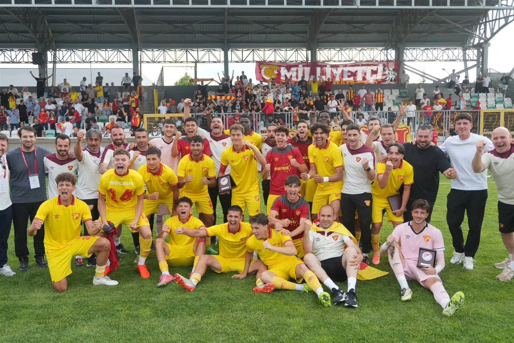 Göztepe U19 takımı Avrupa biletini kaptı