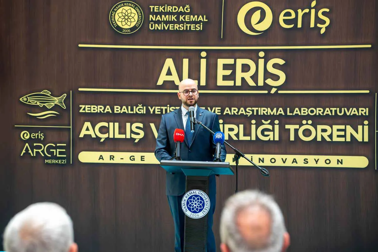 Tekirdağ'da bilim dünyasına yeni soluk Zebra balığı laboratuvarı açıldı