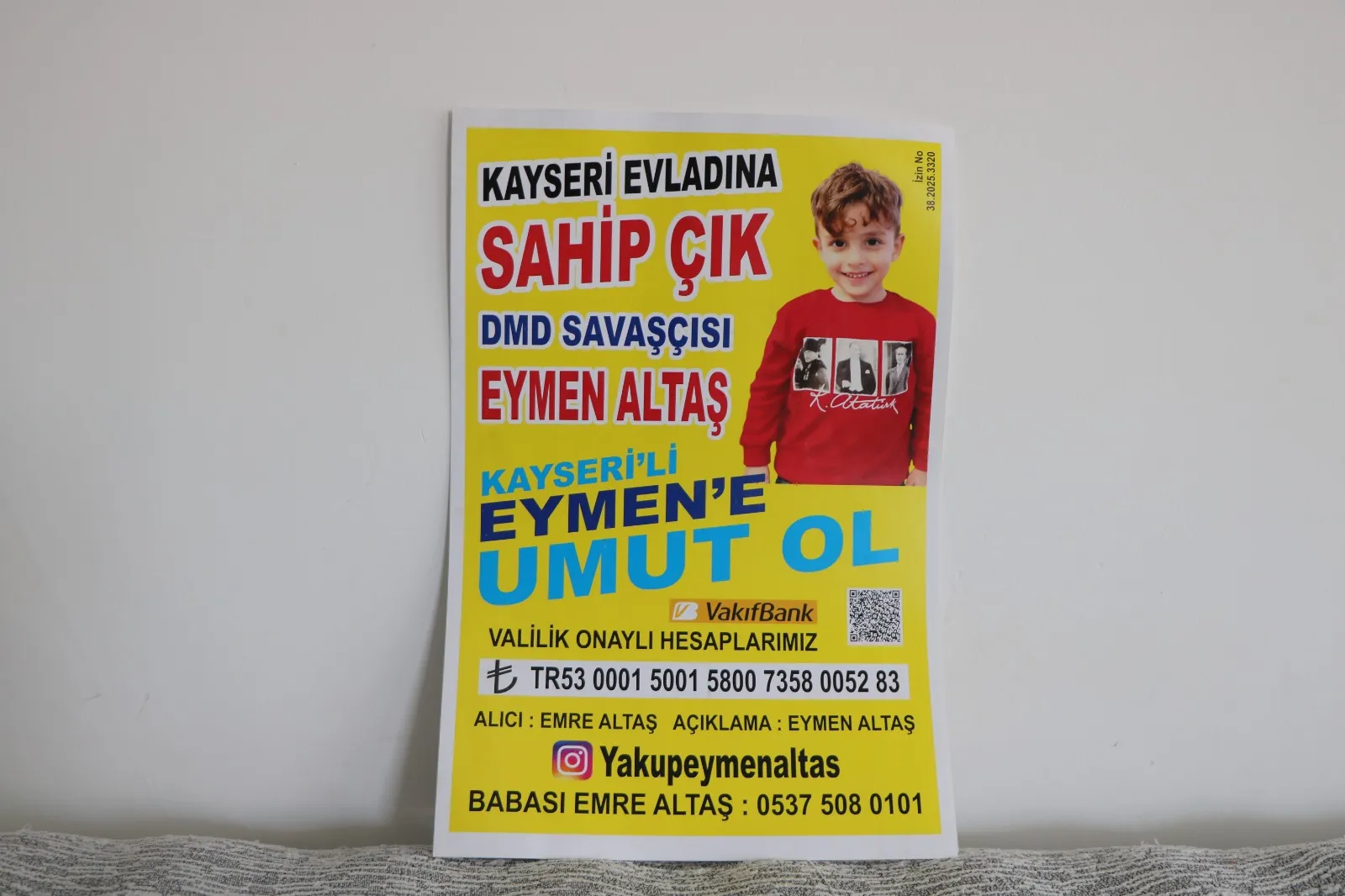 Eymen’in yürüme yetisini kaybetmemesi için son 19 gün