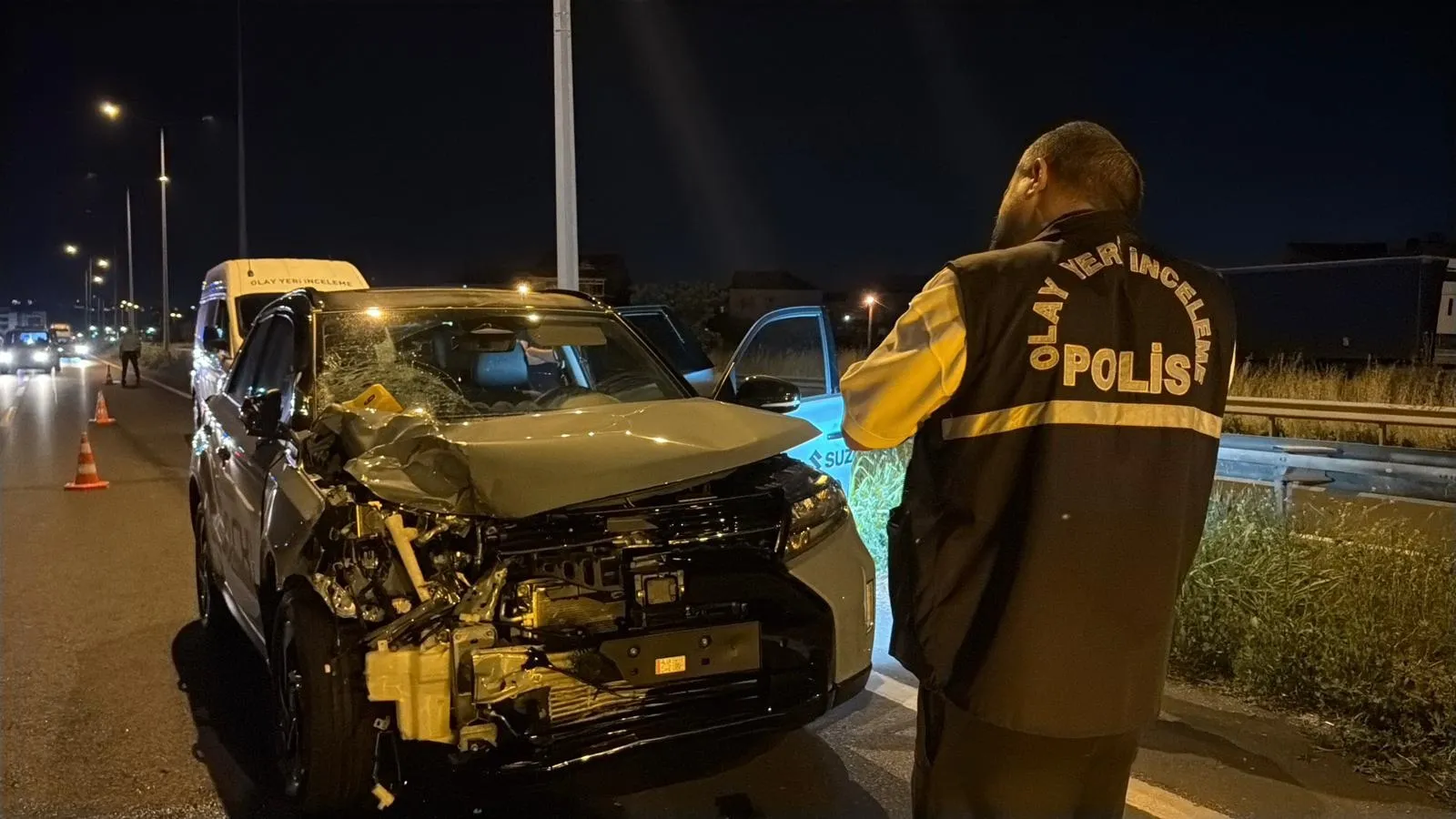Çorlu yolunda 15 yaşındaki Rabia otomobilin çarpması sonucu hayatını kaybetti