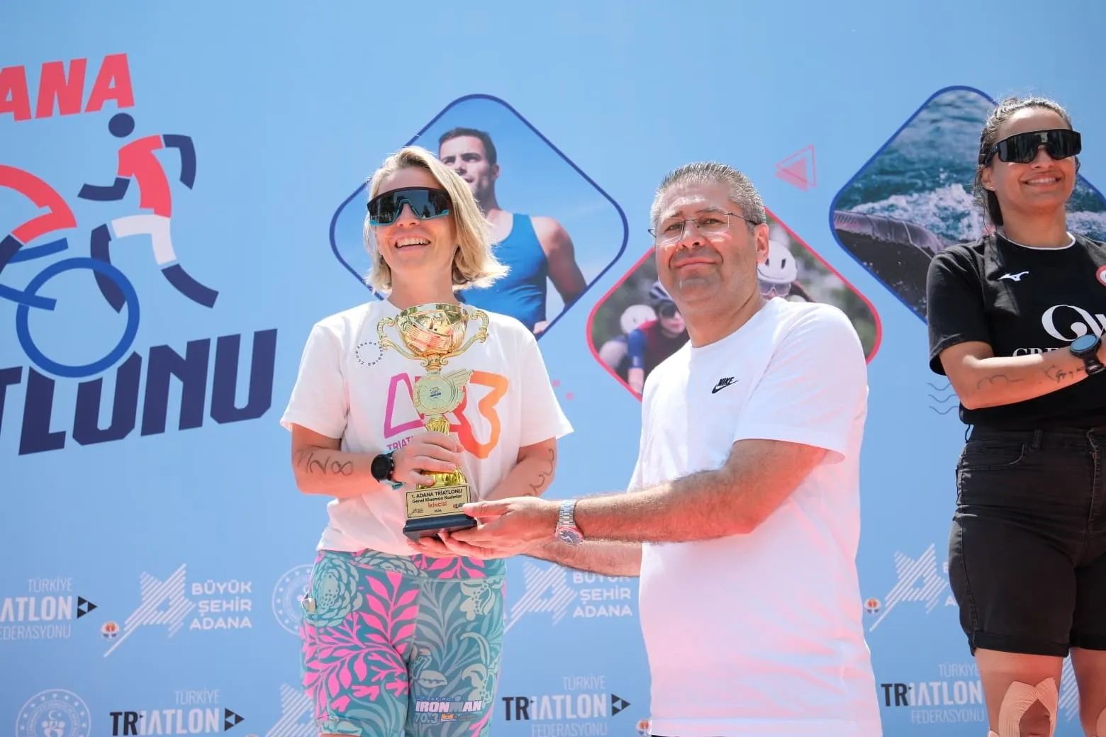 Adana ilk kez triatlon heyecanına ev sahipliği yaptı