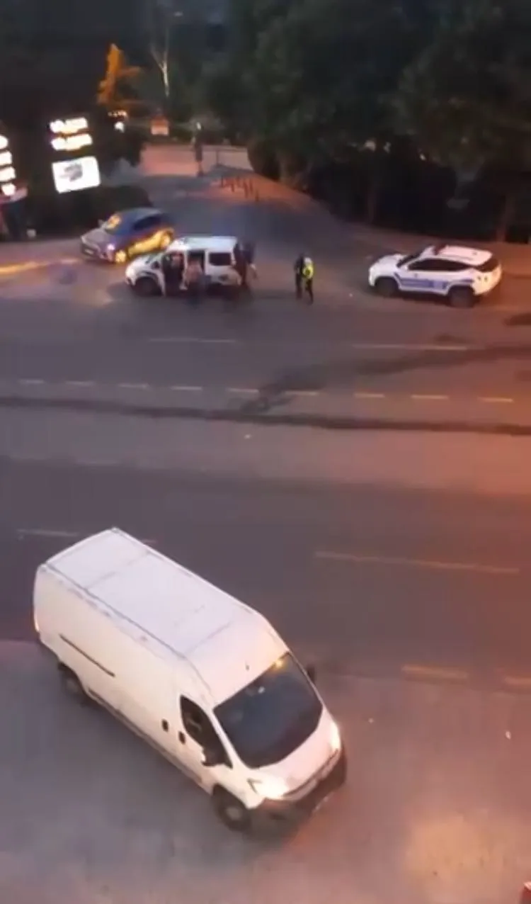 Başakşehir’de iş yerine düzenlenen silahlı saldırıda bekçiler devreye girdi