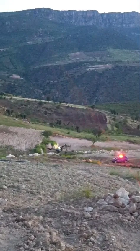Siirt Pervari'de baba ve oğlunu ayıran acı kaza