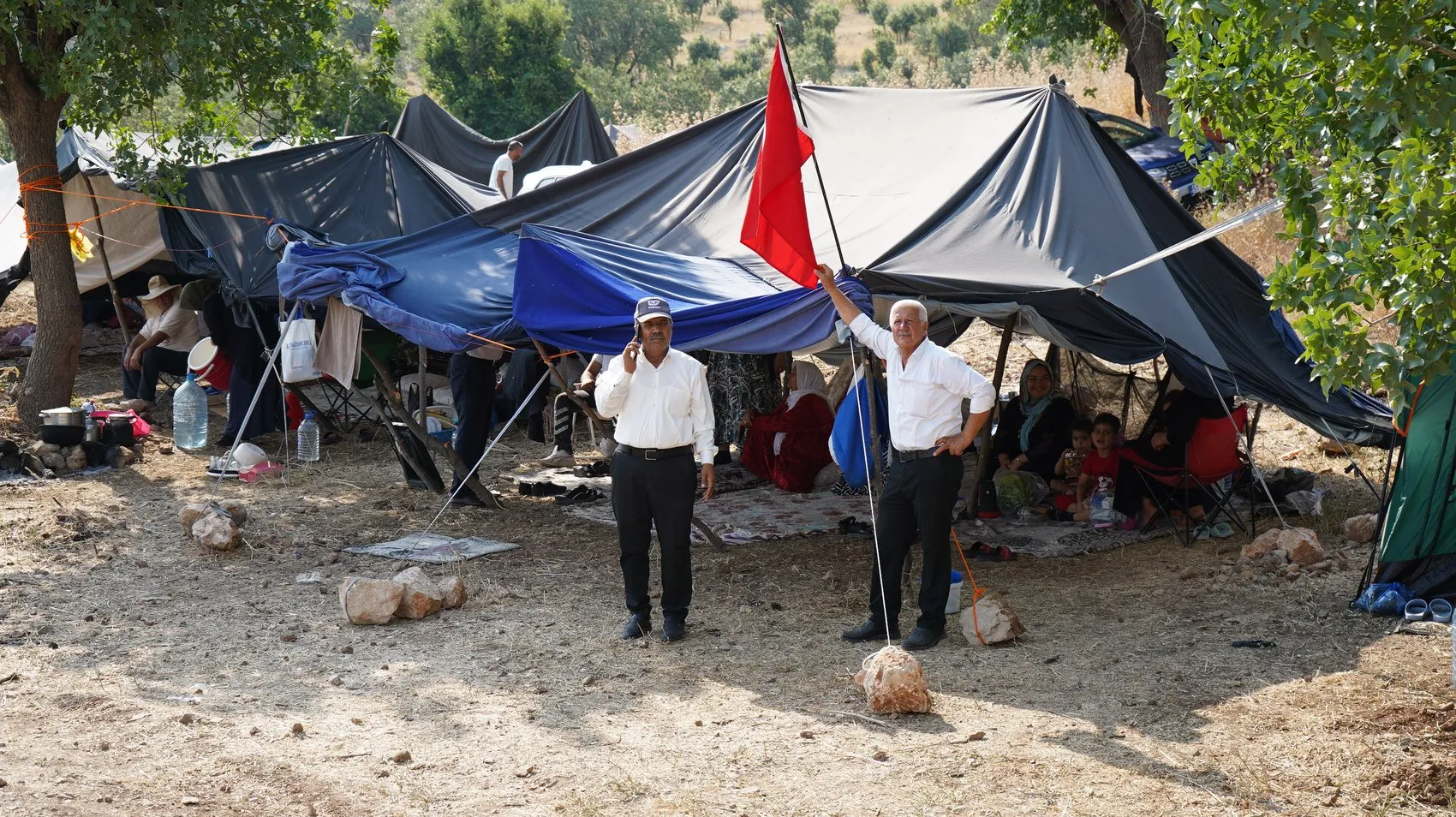 Şırnaklı ailelerin 32 yıllık köy hasreti çadırlarla sona erdi